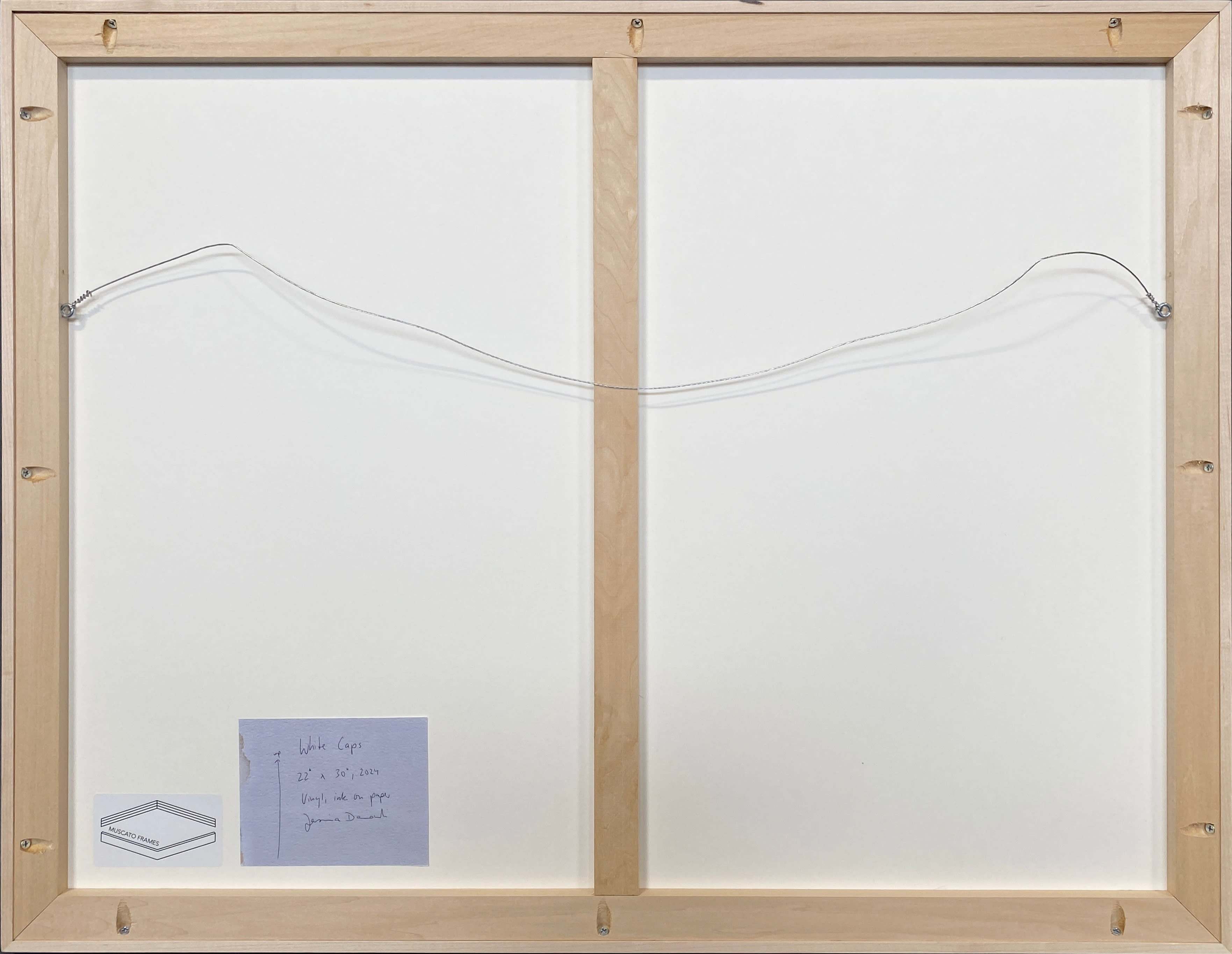 18522, Jasmina Danowski, White Caps, 2024