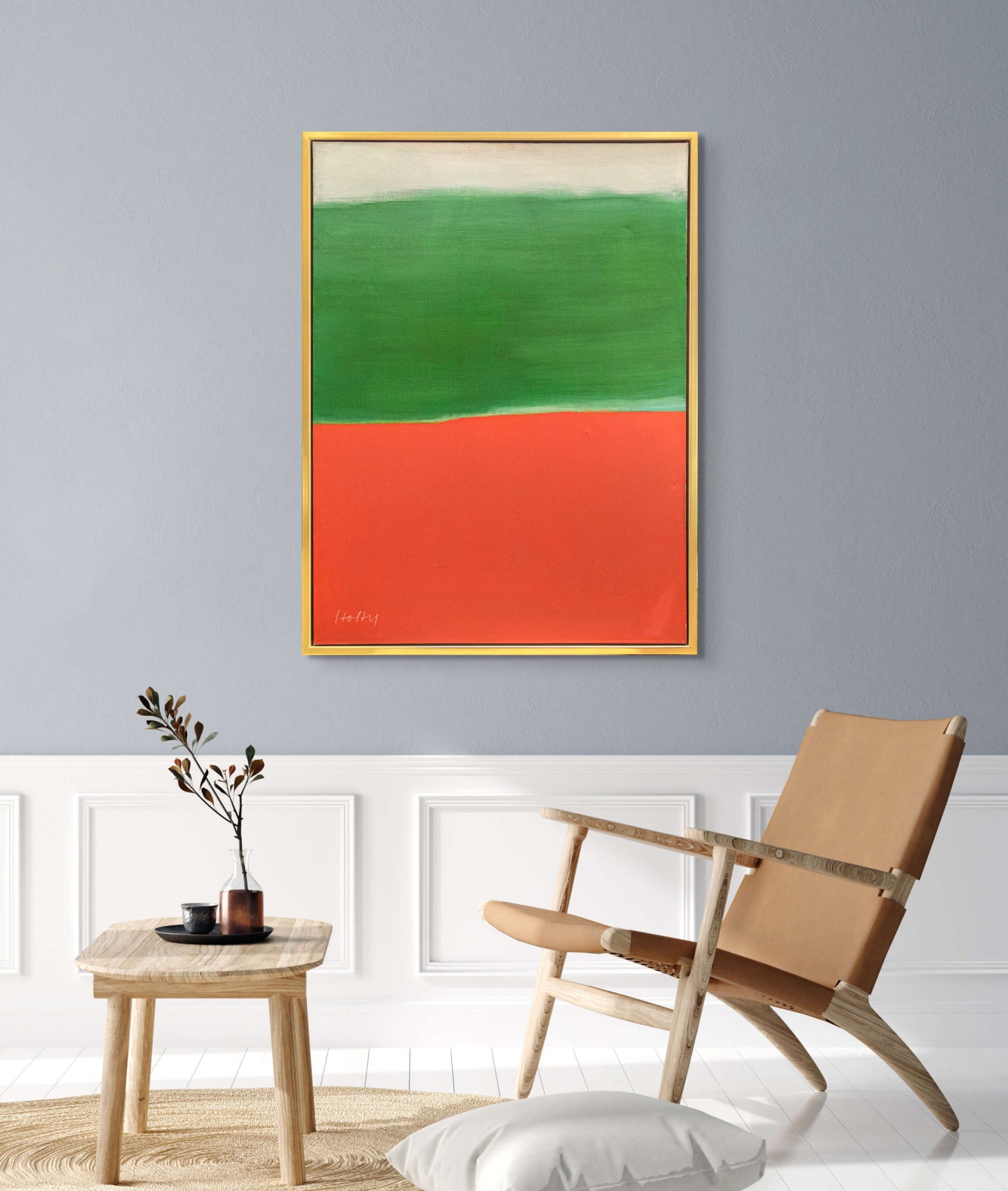 15440, Carl Holty, Pink Sand, early 1960’s