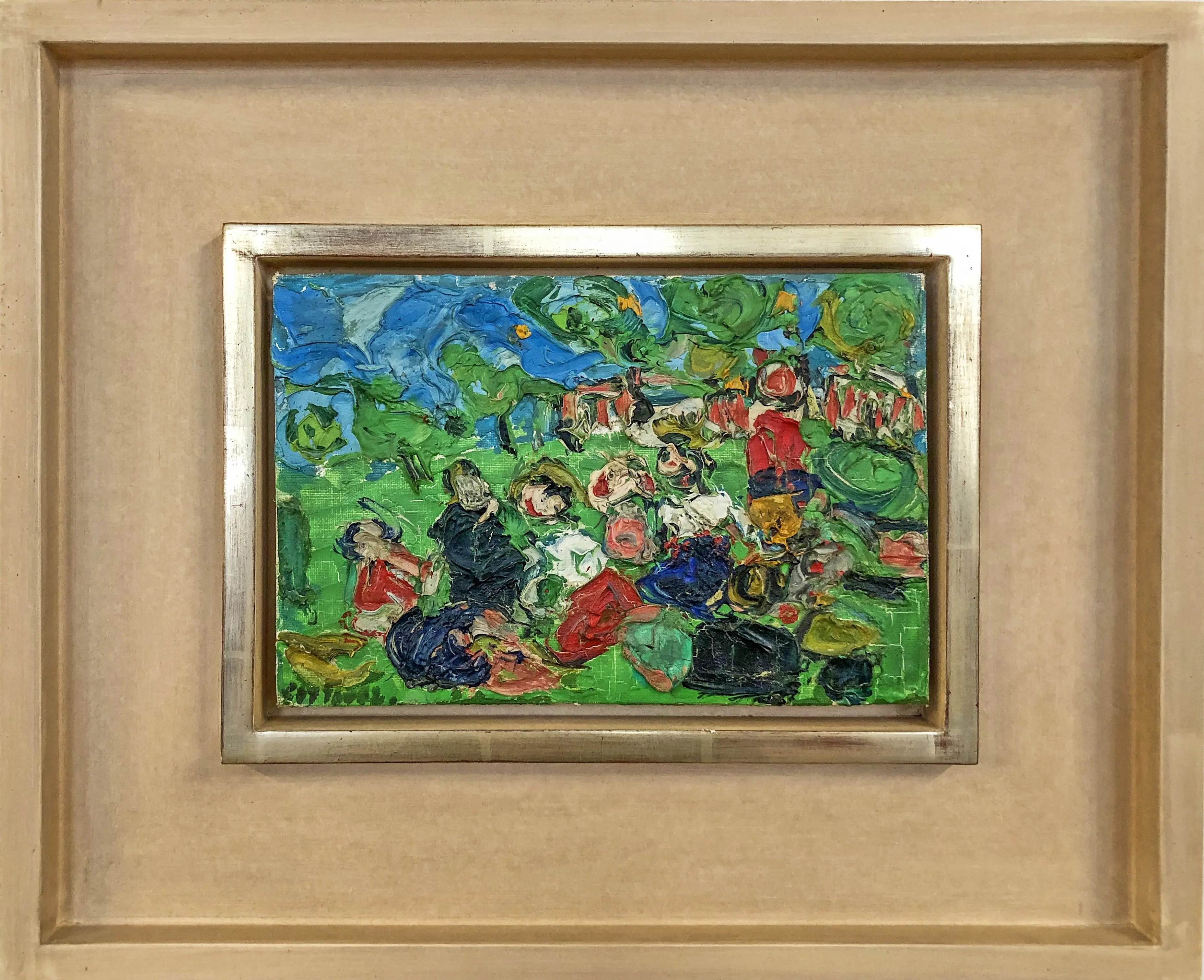 14653, André Cottavoz, Dans Le Parc