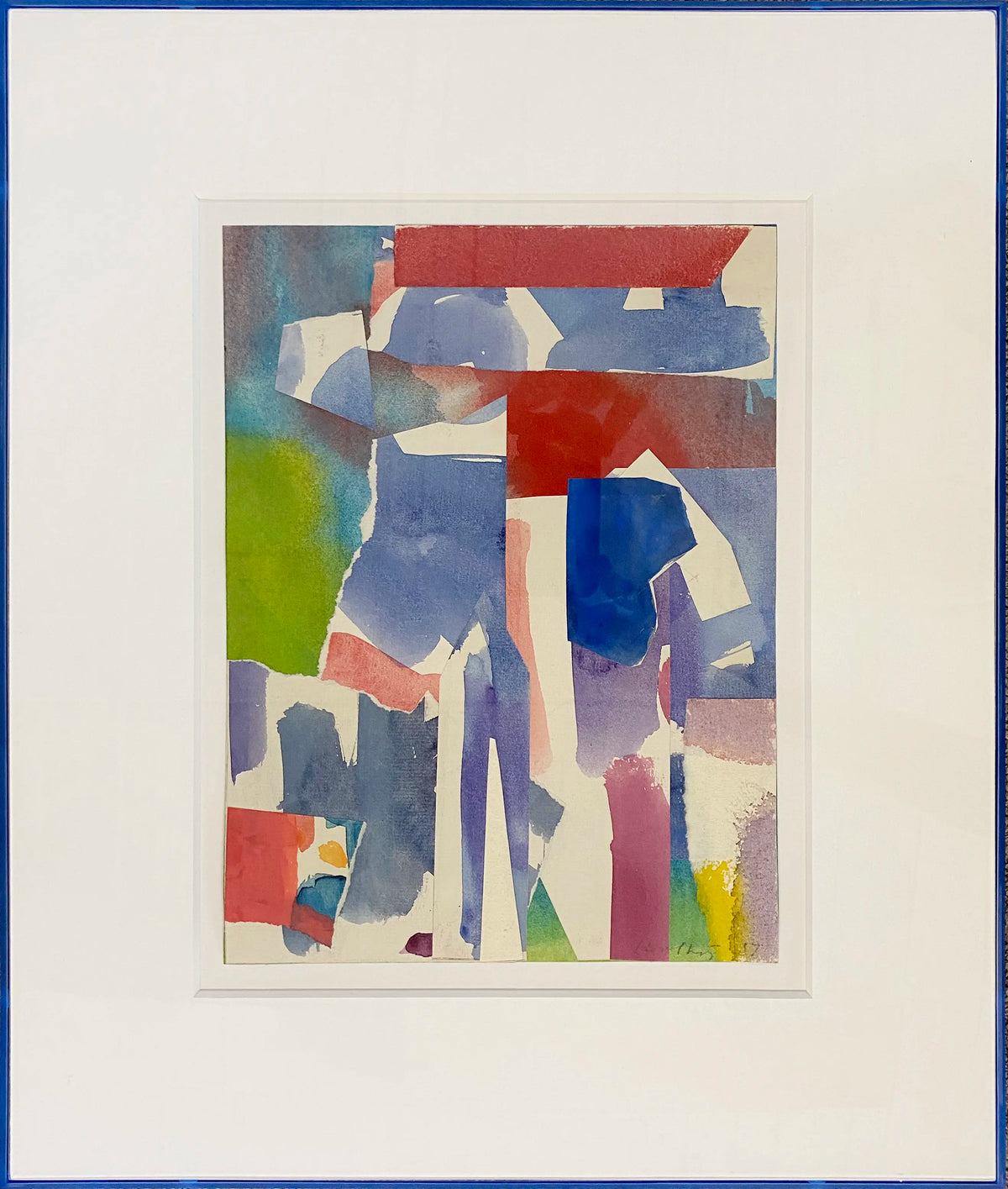 16800, Carl Holty, Collage #392, 1957