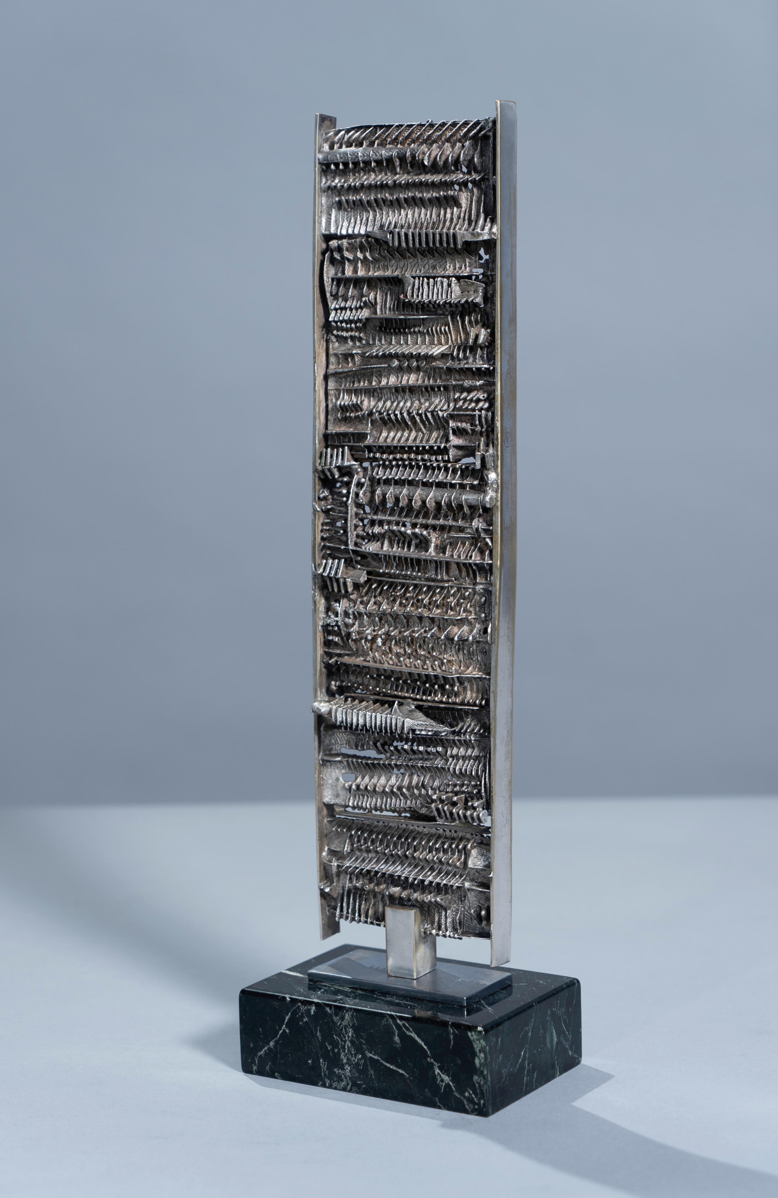 14501, Arnaldo Pomodoro, Silver Column, 1961