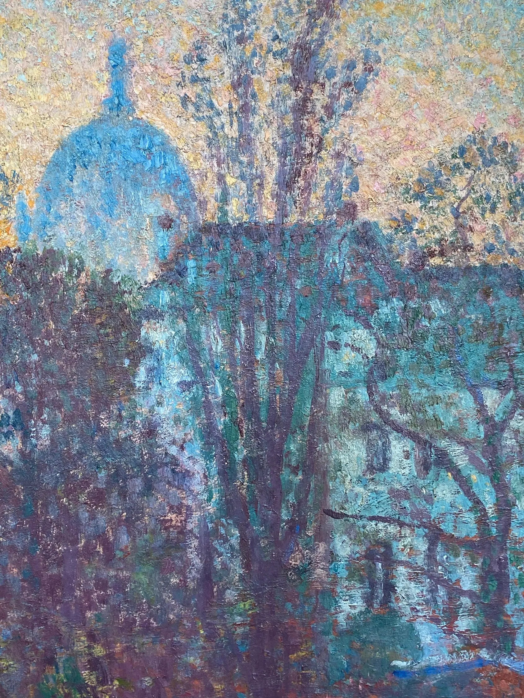 18172, Georges Lemmen, L'Eglise Sainte-Marie à Schaerbeek, 1908
