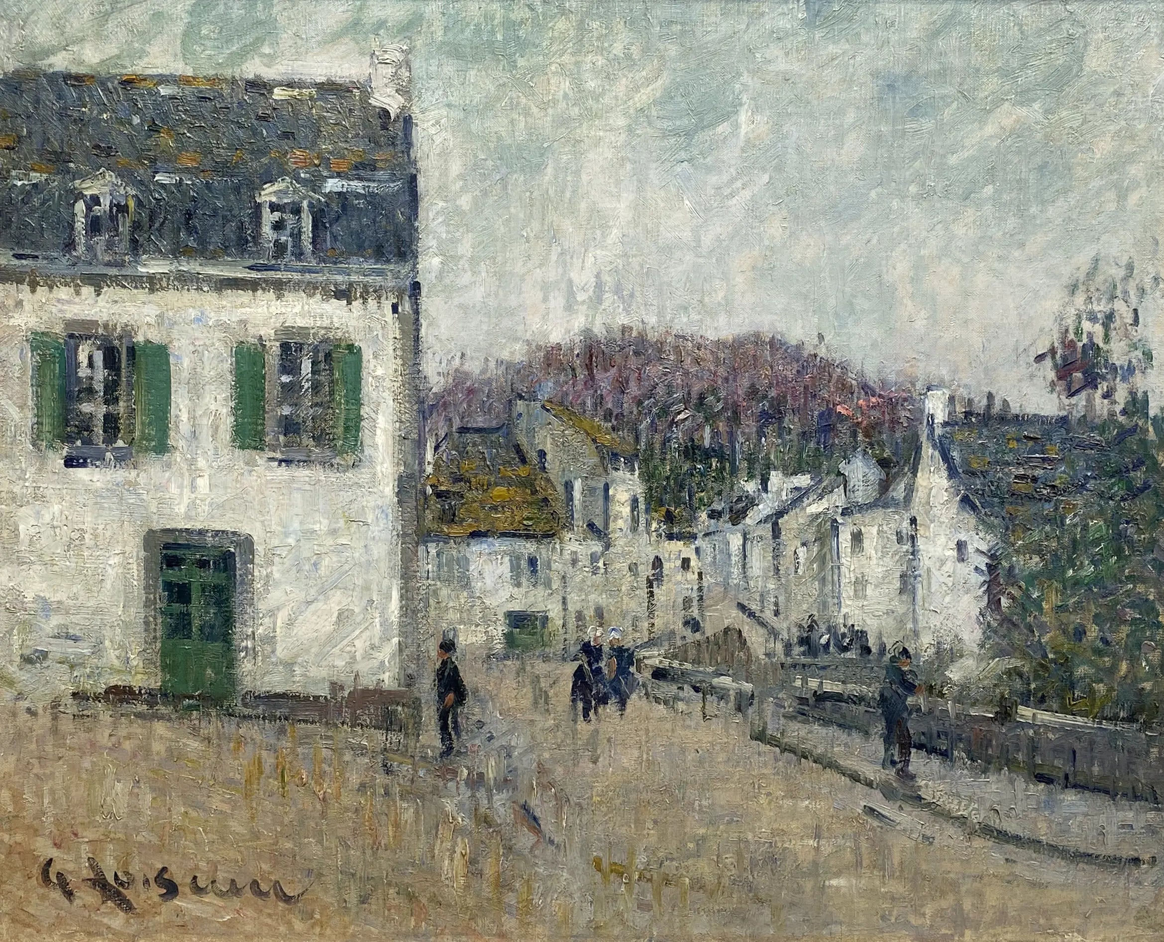 18565, Gustave Loiseau, Rue à Pont-Aven, 1922