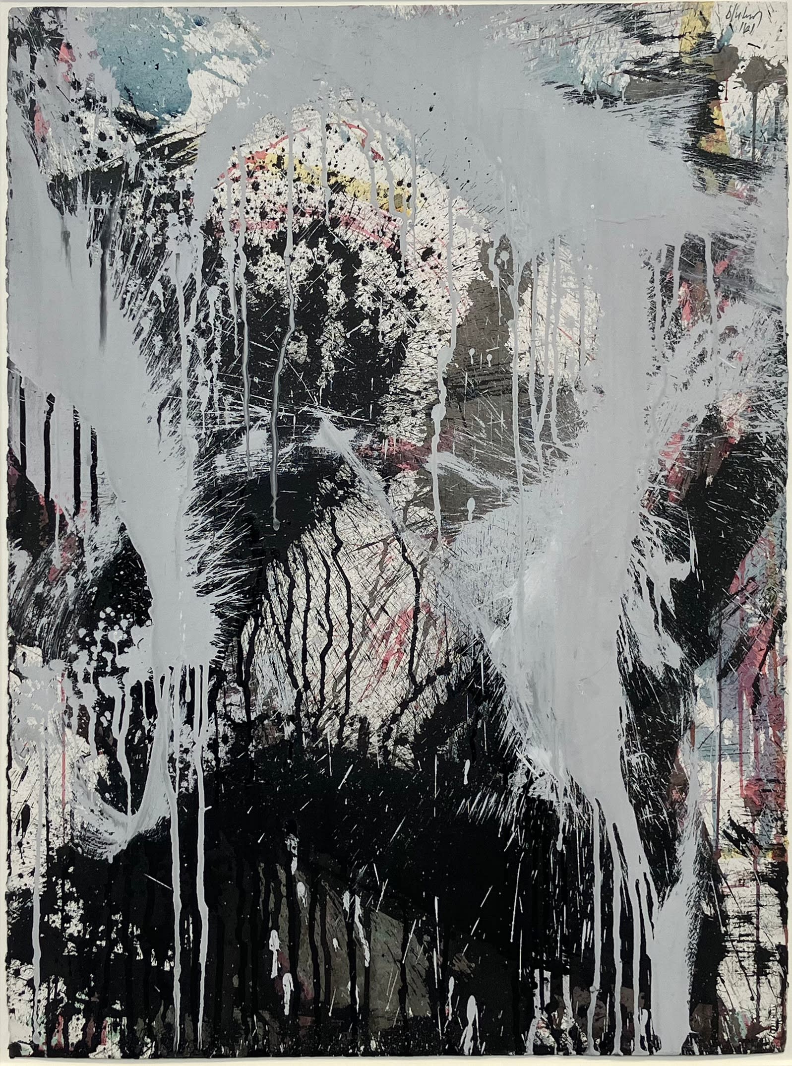 07455, Norman Bluhm, Untitled, 1961