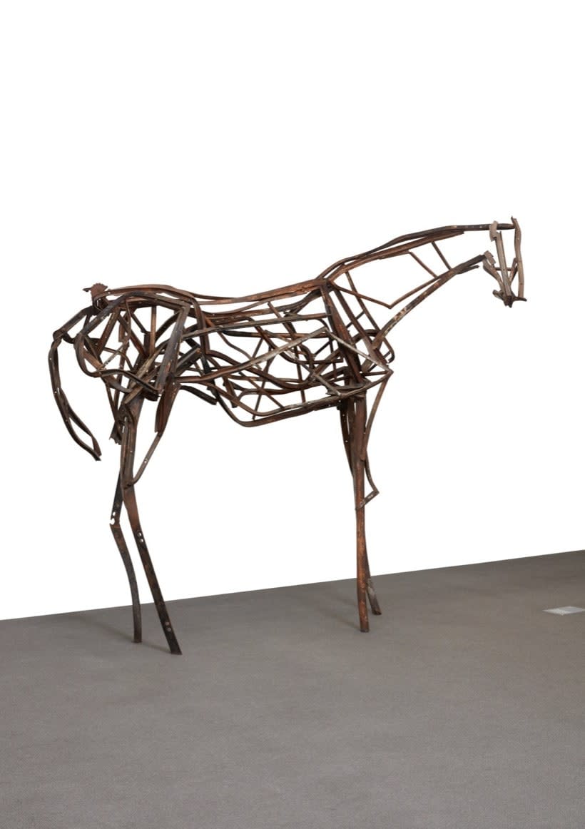 17362, Deborah Butterfield, Metrical, 1986