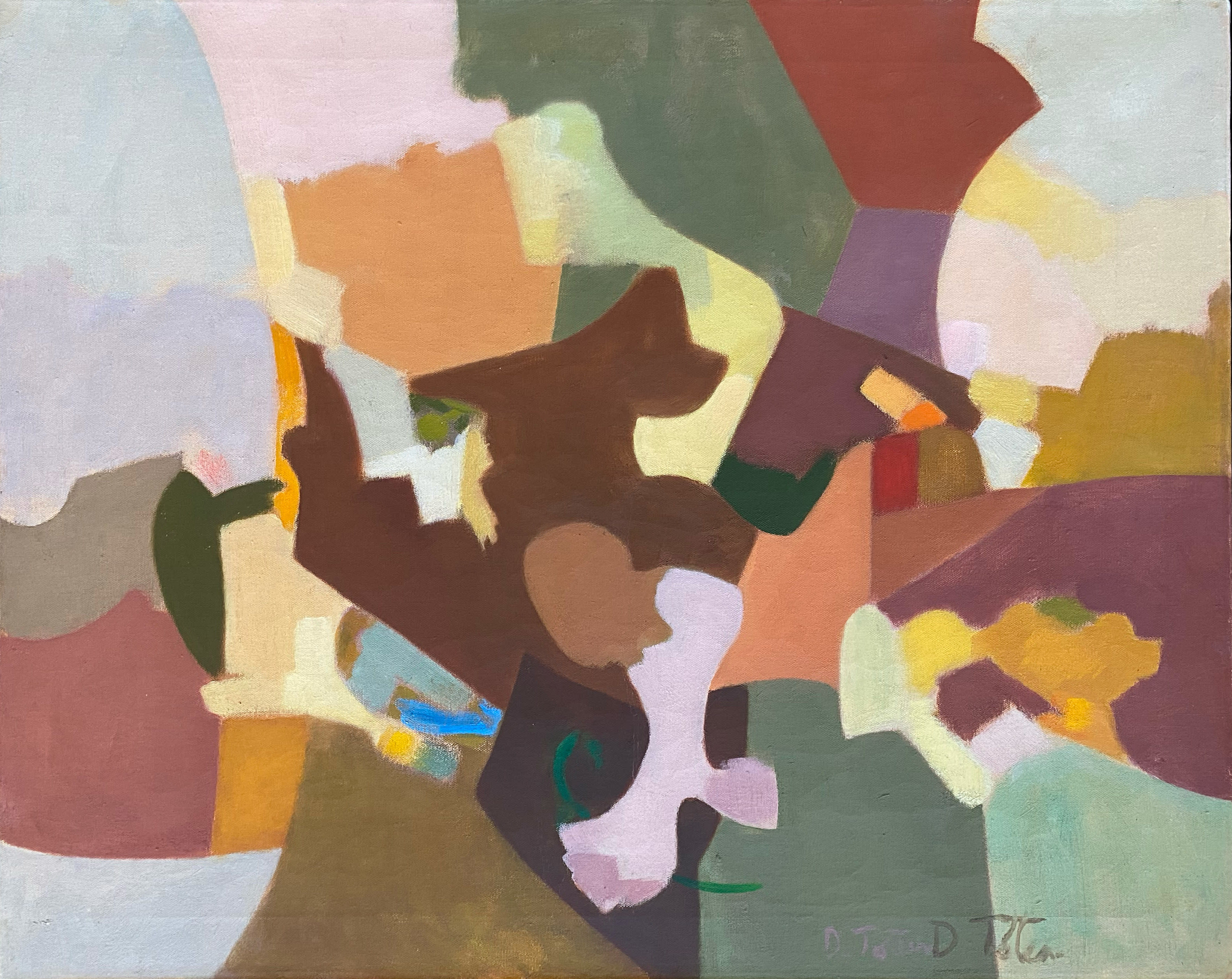 18229, Don Totten, Abstraction, 1950s