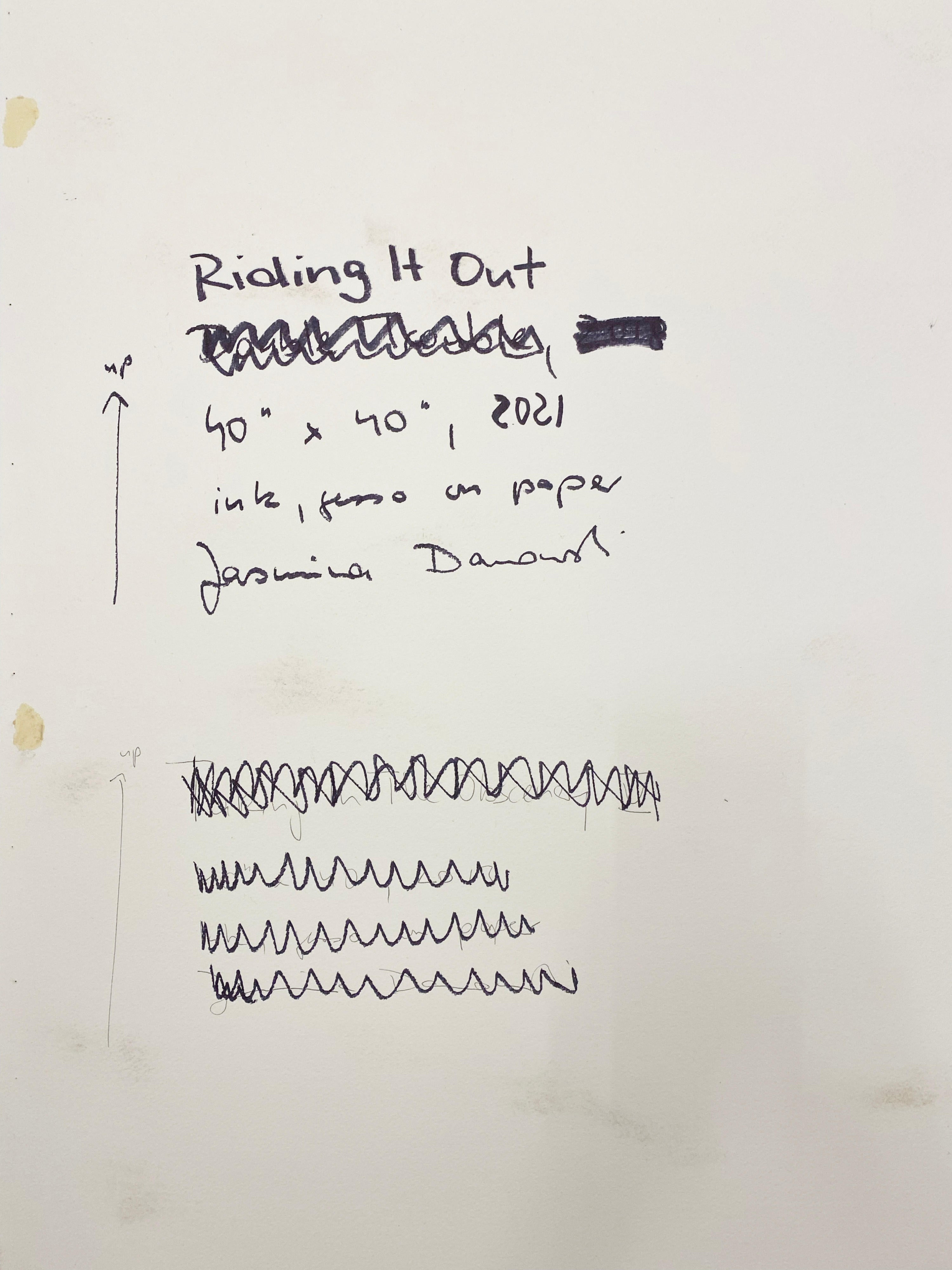 18356, Jasmina Danowski, Riding It Out, 2021