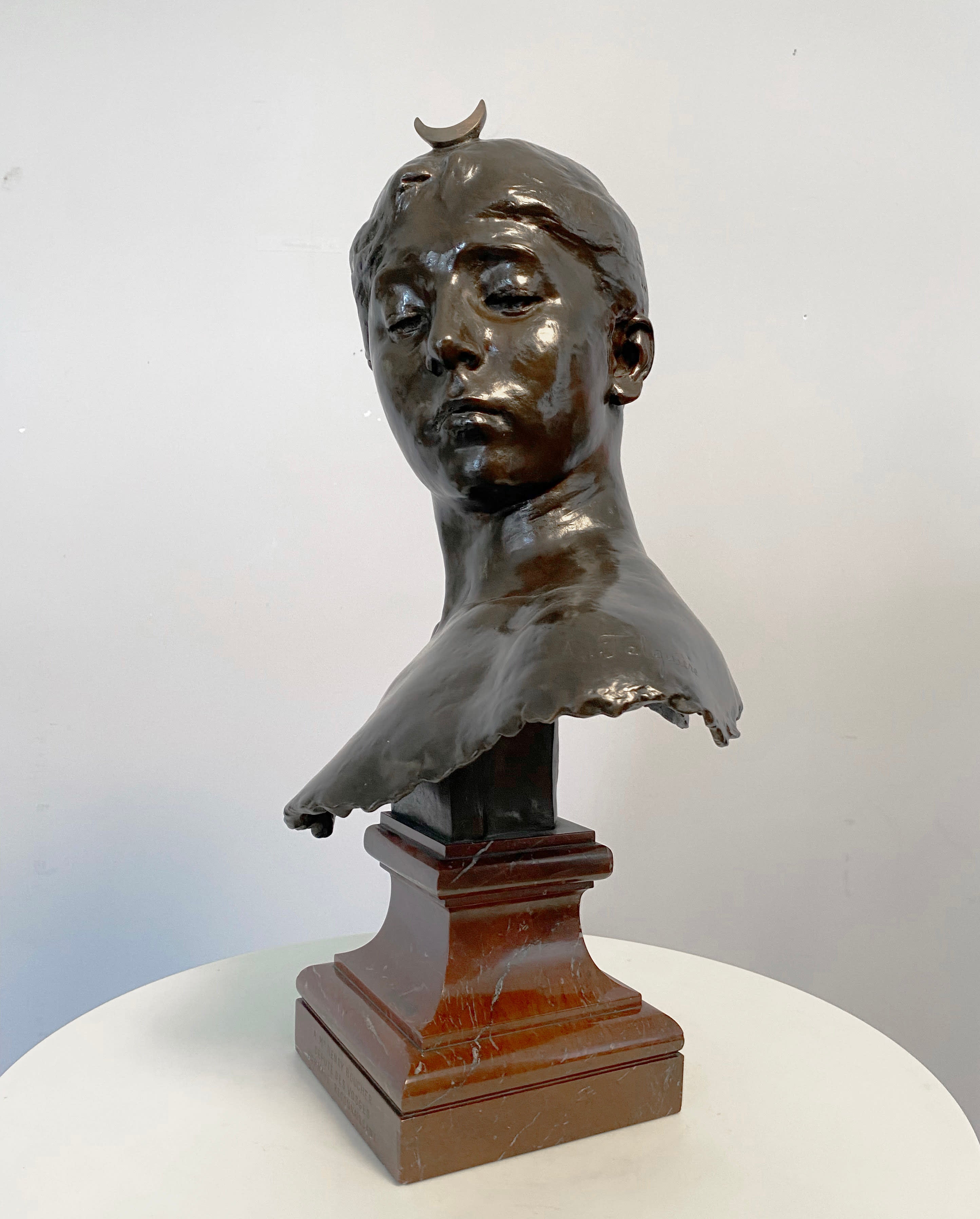 18190, Jean Alexandre Joseph Falguière, Bust of Diana, circa 1882