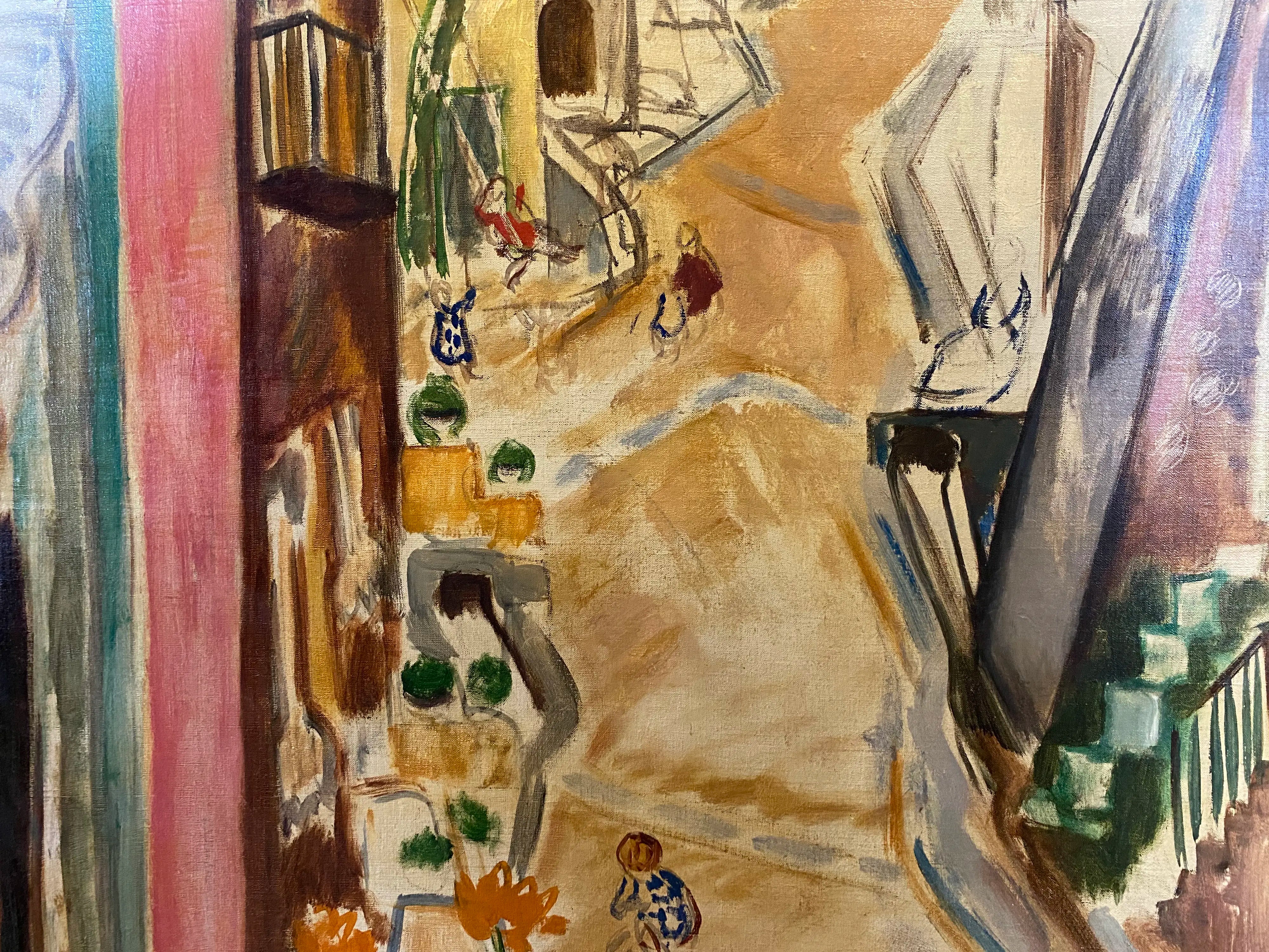 17107, Waldo Pierce, View From My Room, Spain, 1925