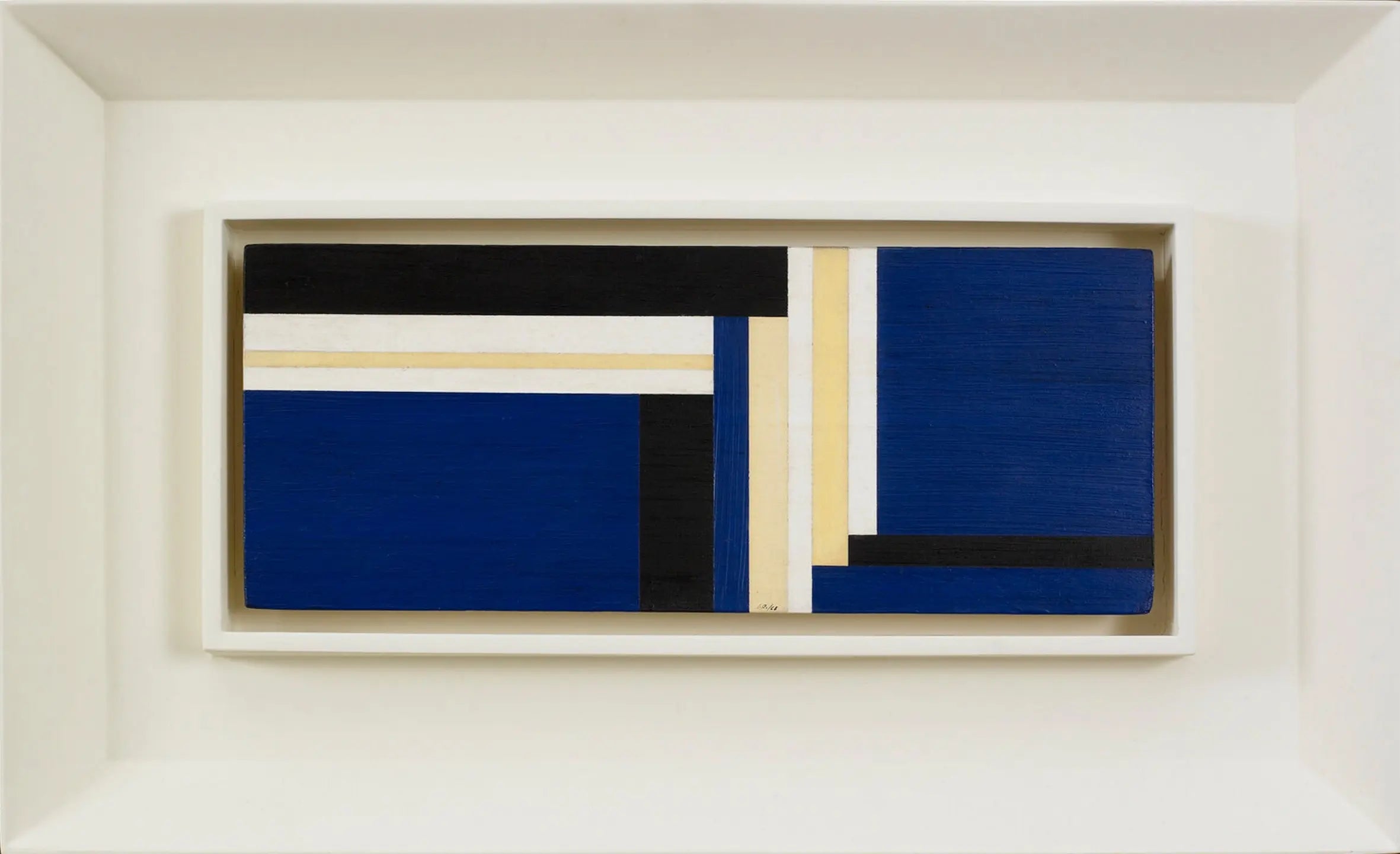 16368, Ilya Bolotowsky, Blue Horizontal, 1968