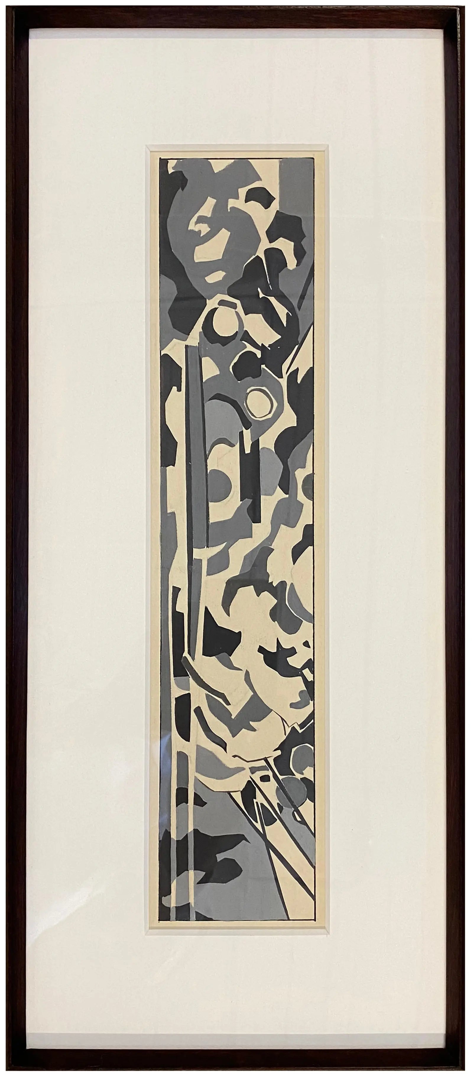 16866, Carl Holty, Studies en Grisaille #999, 5 parts, ND