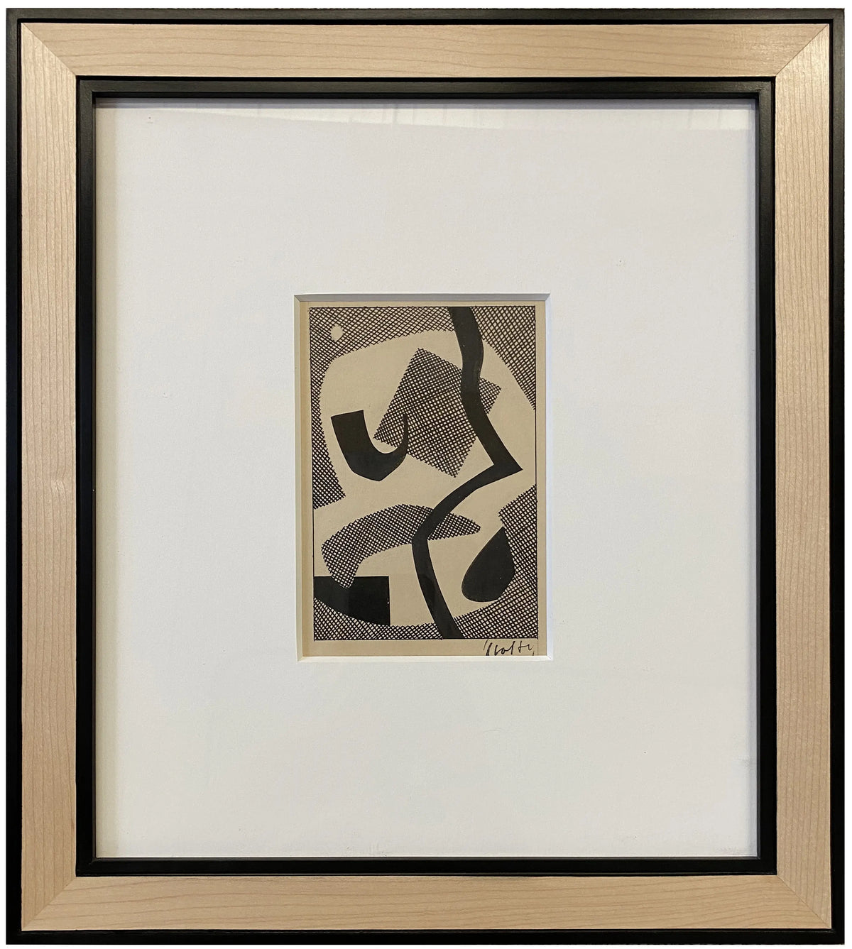 17036, Carl Holty, Forms B, Sketchbook #4, c. 1935