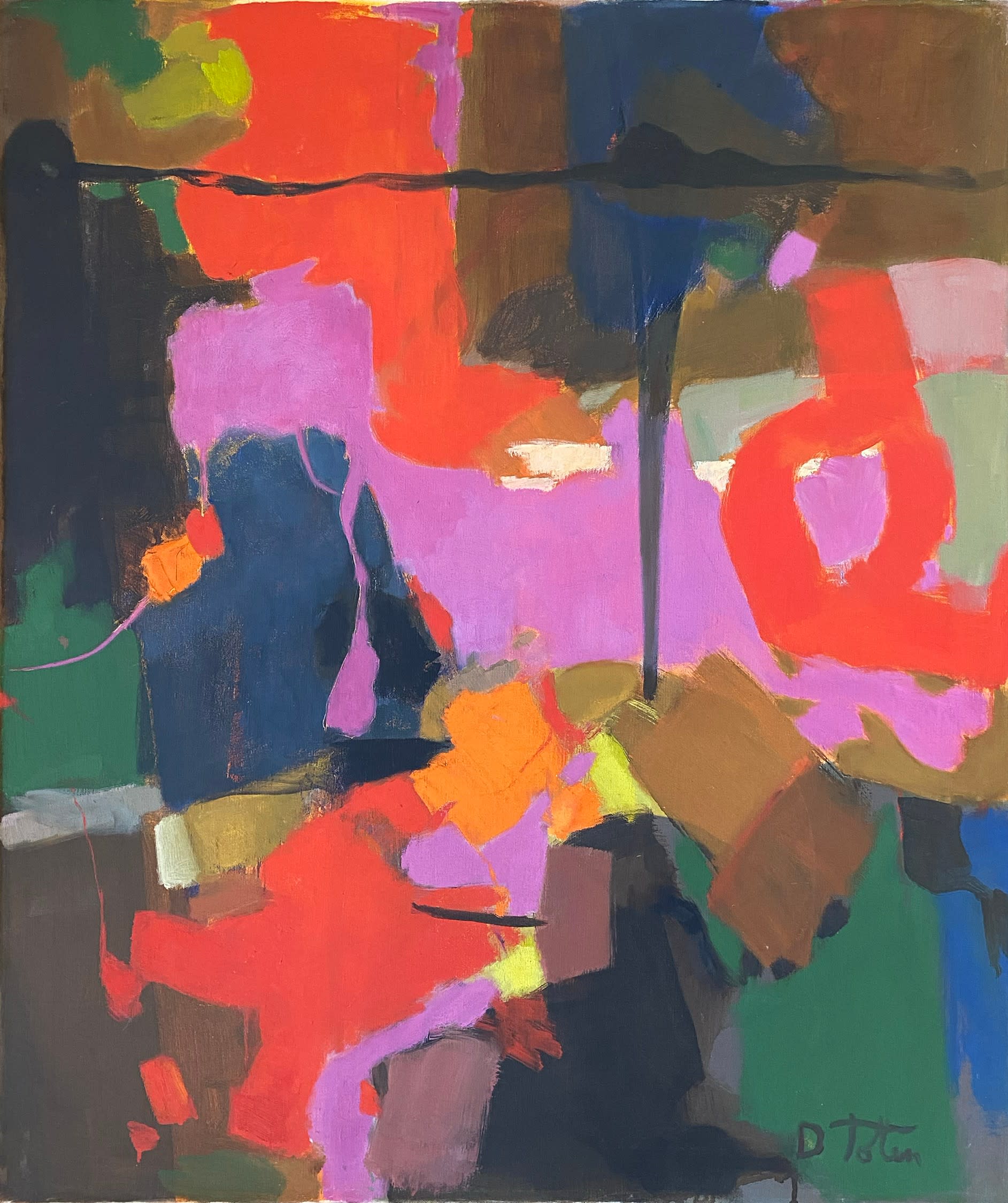 18242, Don Totten, Abstraction, 1960s