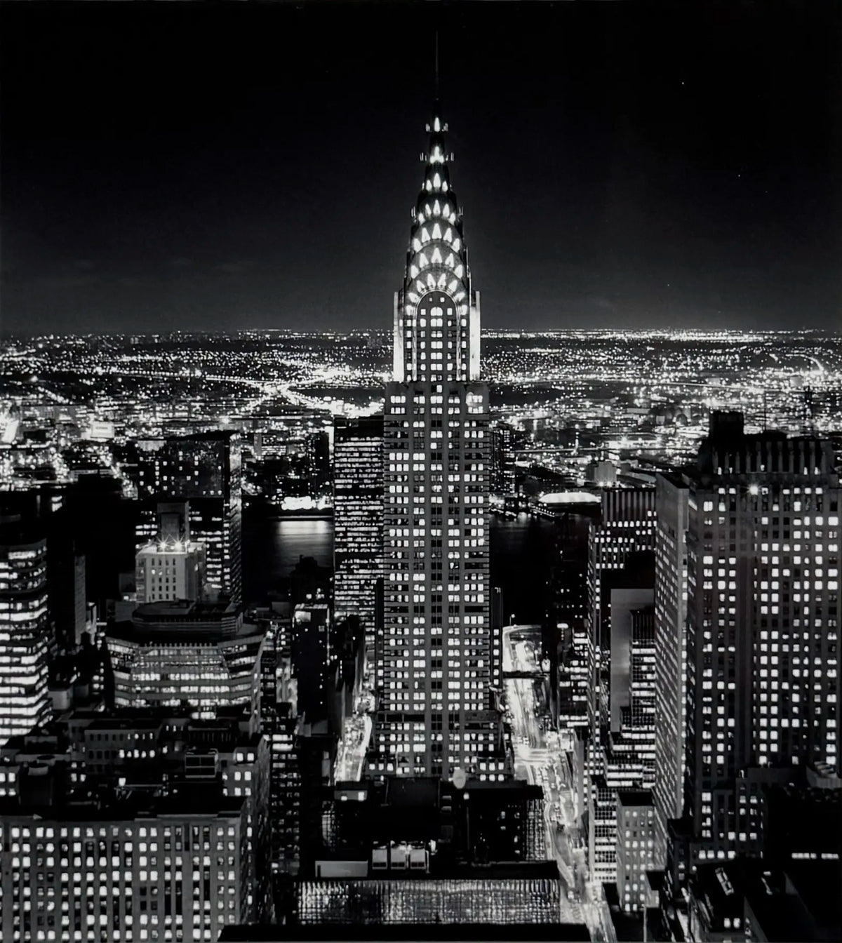 18894, Michael Kenna, Chrysler Building, Study 2, New York, USA, 2007, printed 2007
