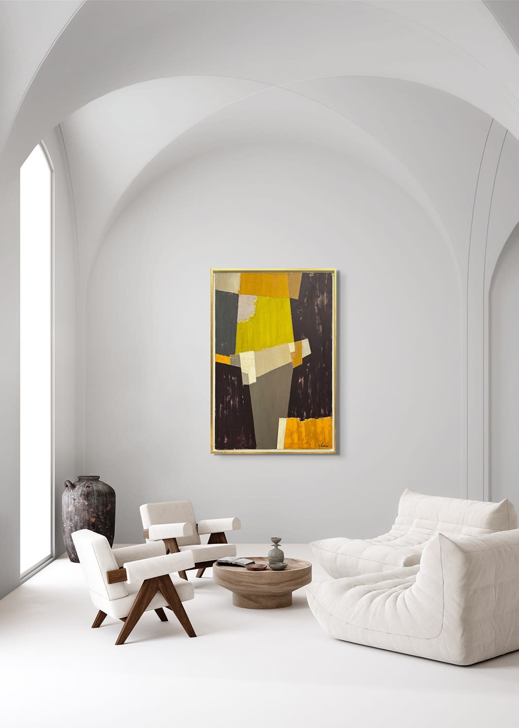 18612, Charles Green Shaw, Opus One, 1955