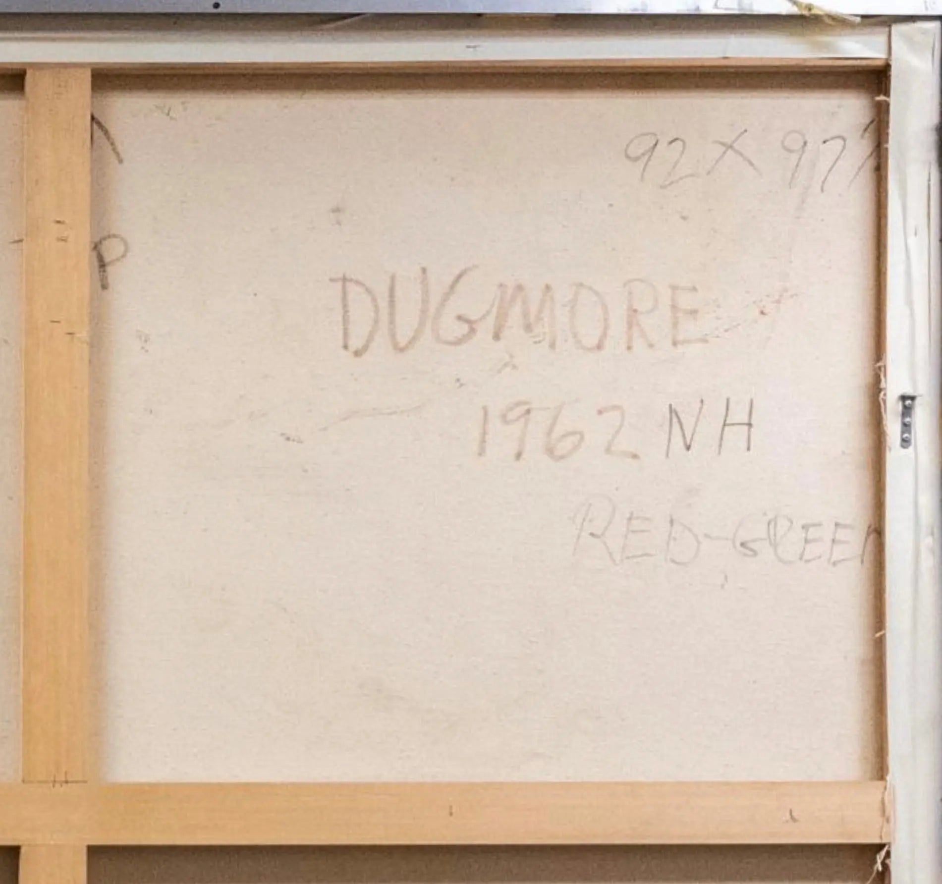 17067, Edward Dugmore, Red-Green, 1962