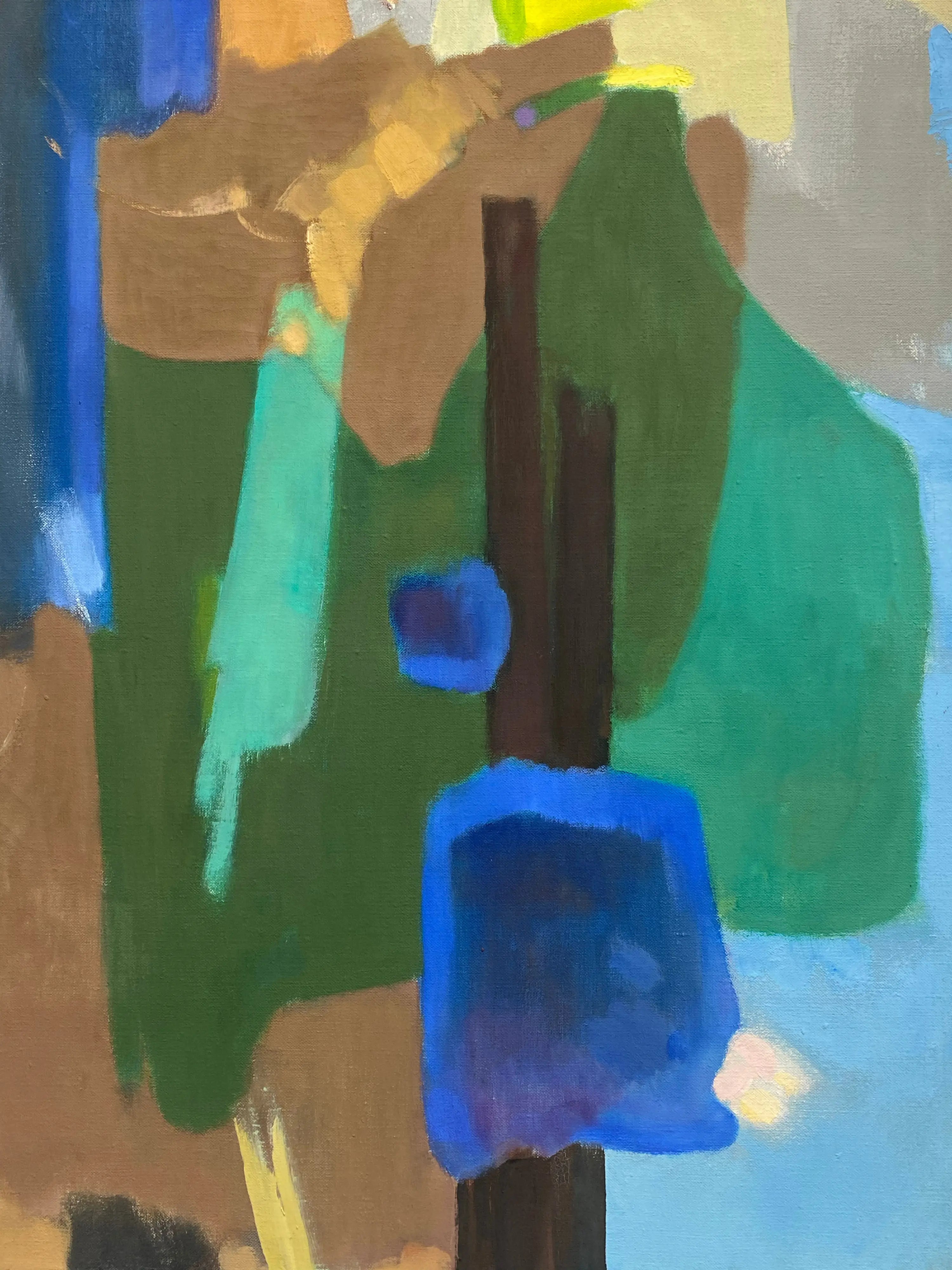 18253, Don Totten, Composition Blue, 1960s