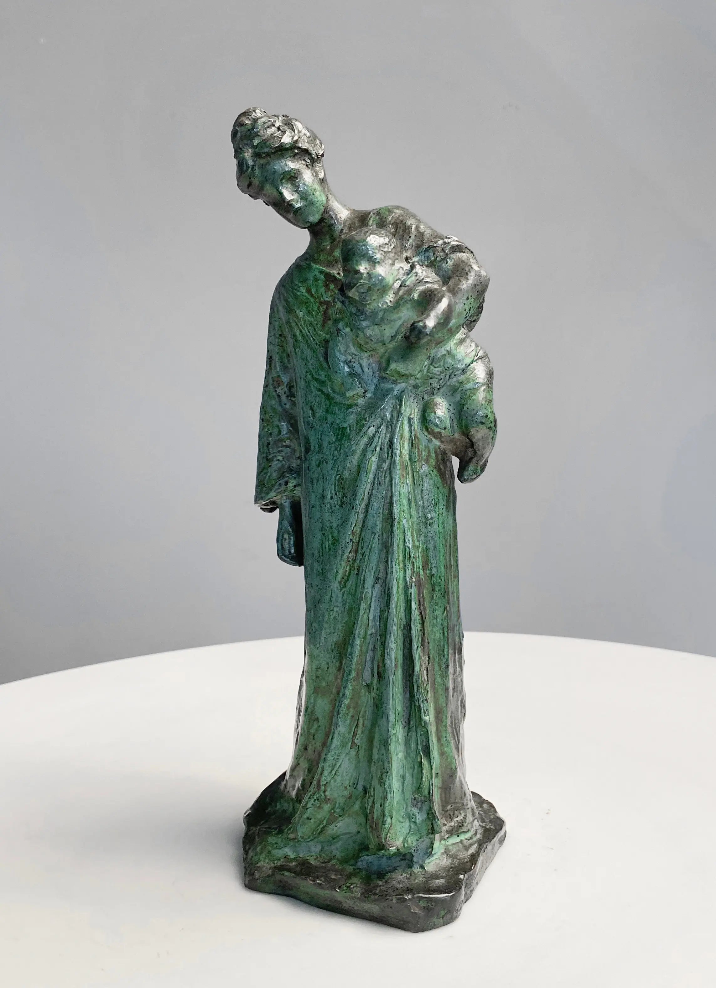 07456, Bessie Potter Vonnoh, Mother and Child, c. 1920