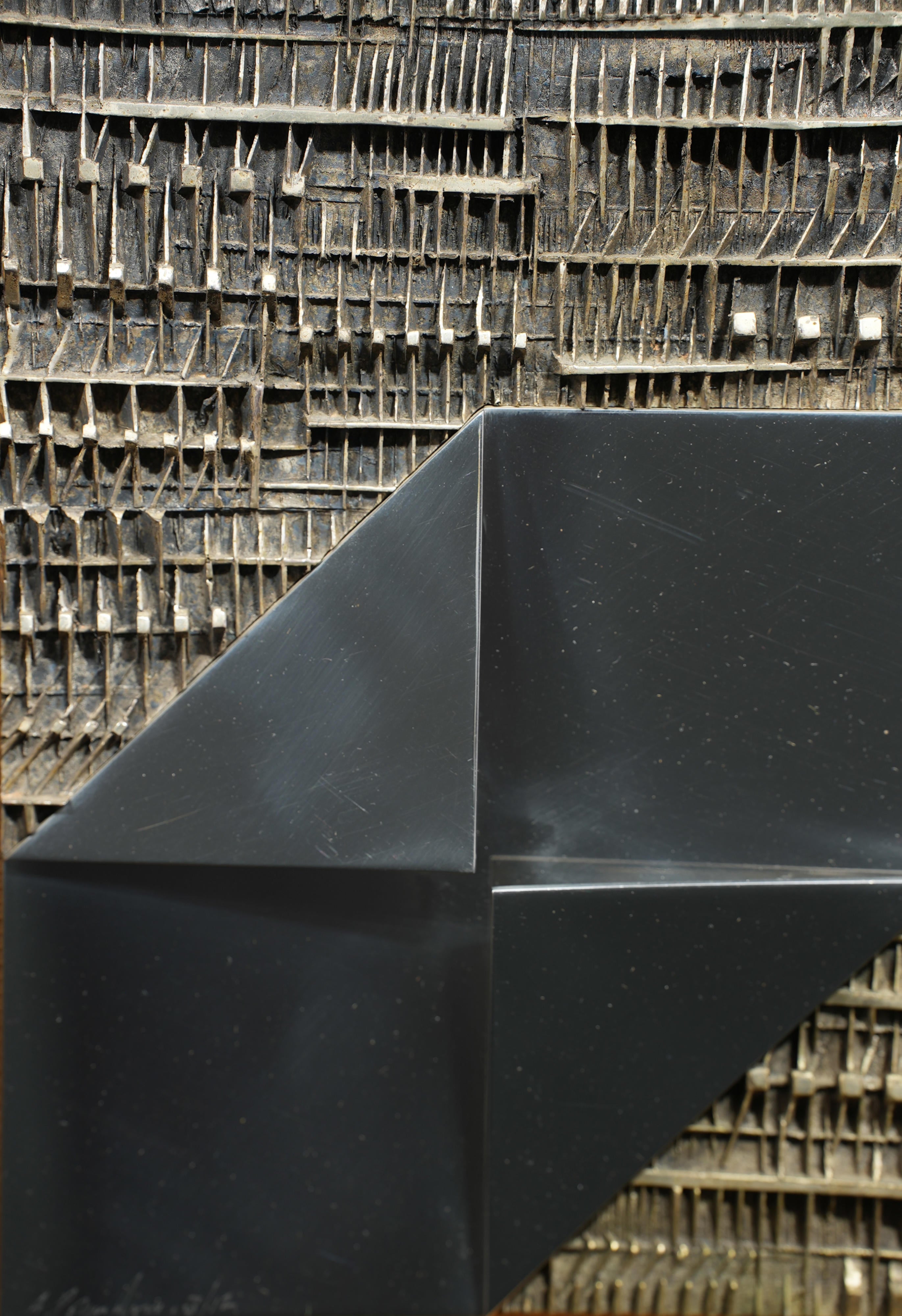 18798, Arnaldo Pomodoro, Bozzetto per Tavola Quarta, 1974