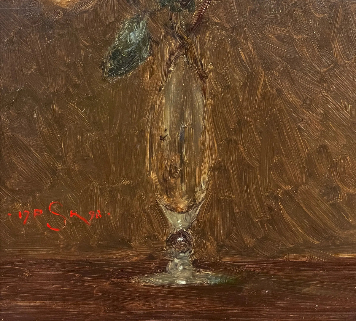 14936, Paul Raymond Seaton, Roses in Glass Vase, 1998