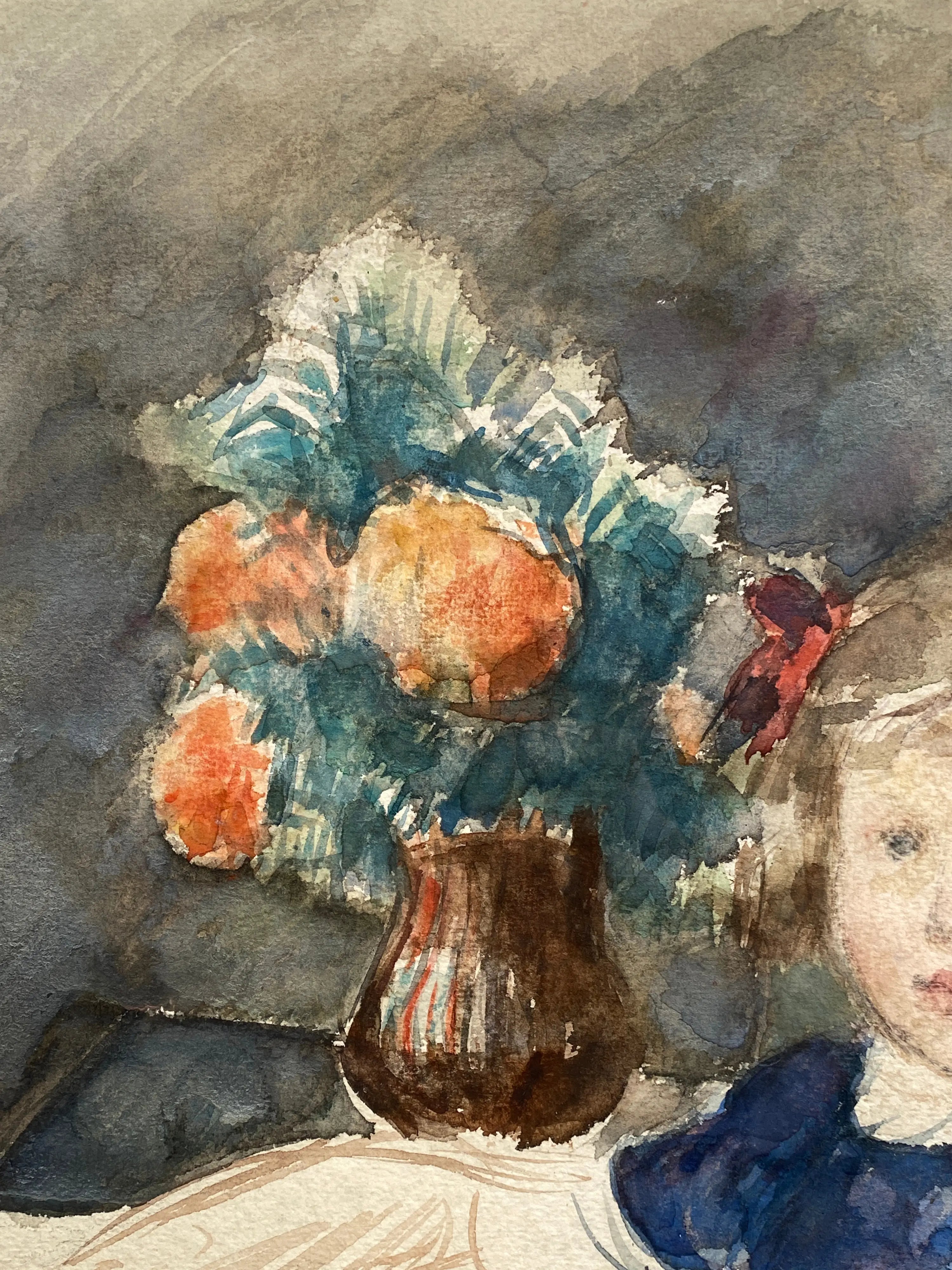 15541, Simka Simkhovitch, Sonya in Blue, circa 1936