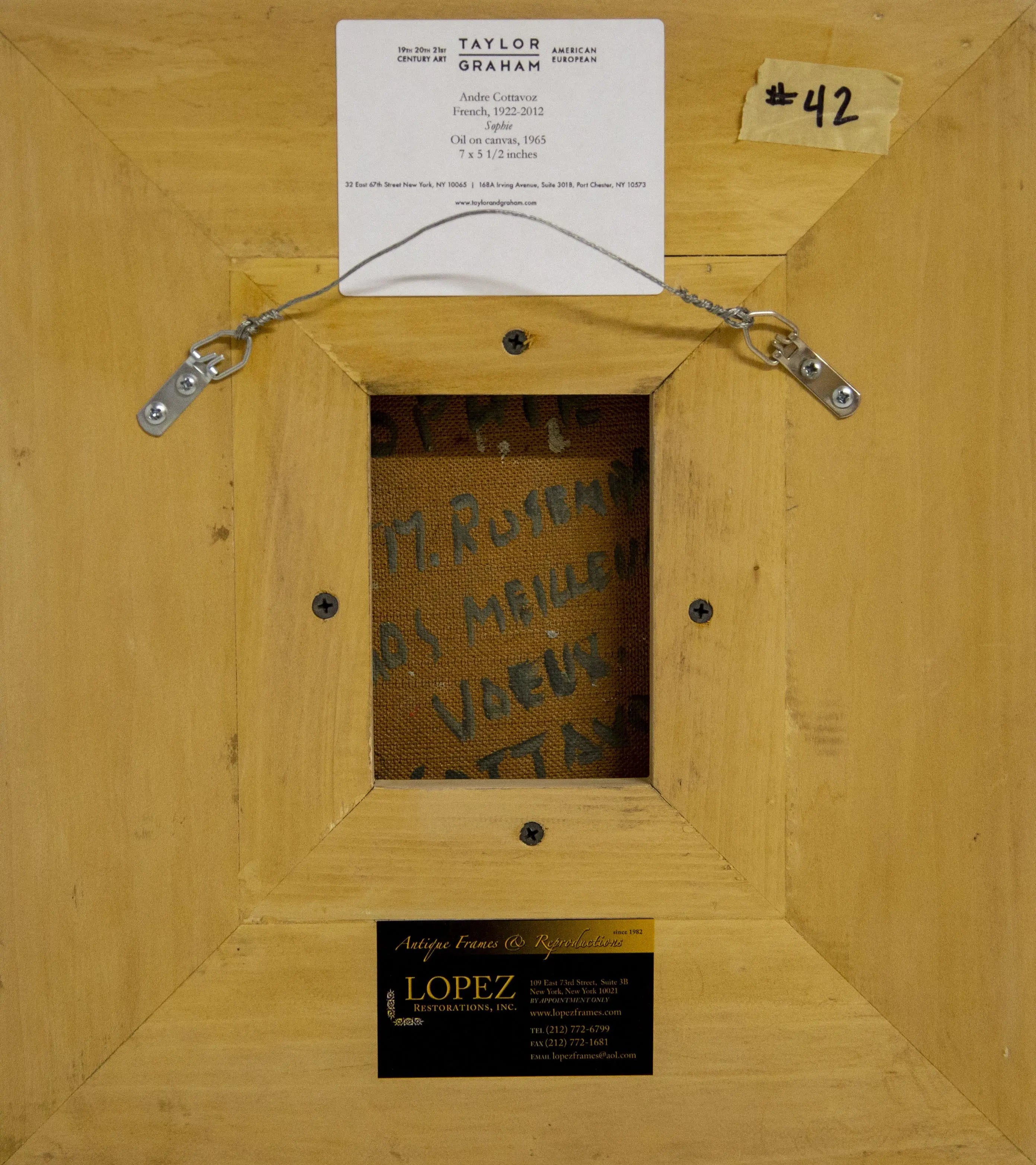14685, André Cottavoz, Sophie, 1965