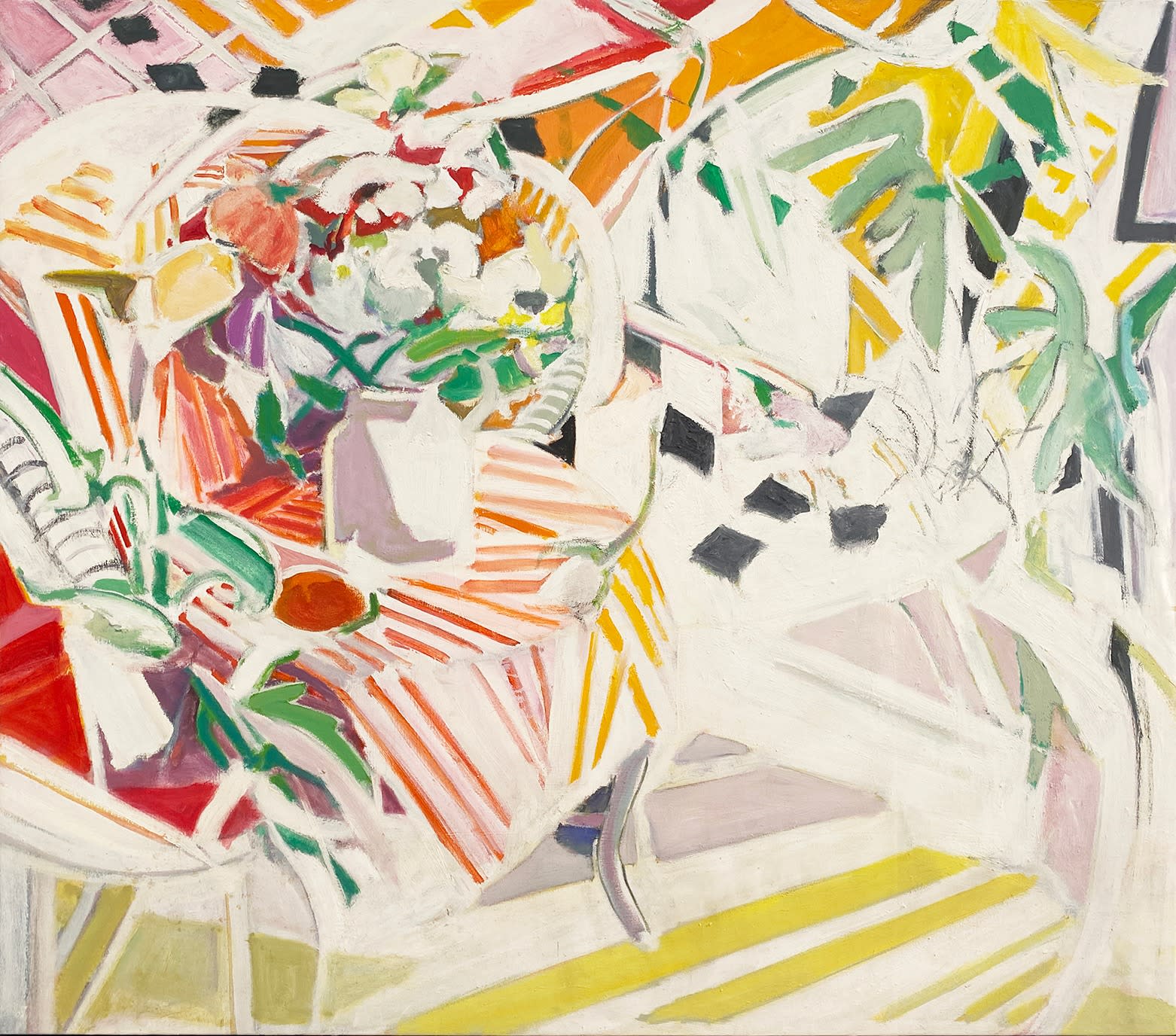 17208, Jane Piper, Still Life with Chair, circa 1985