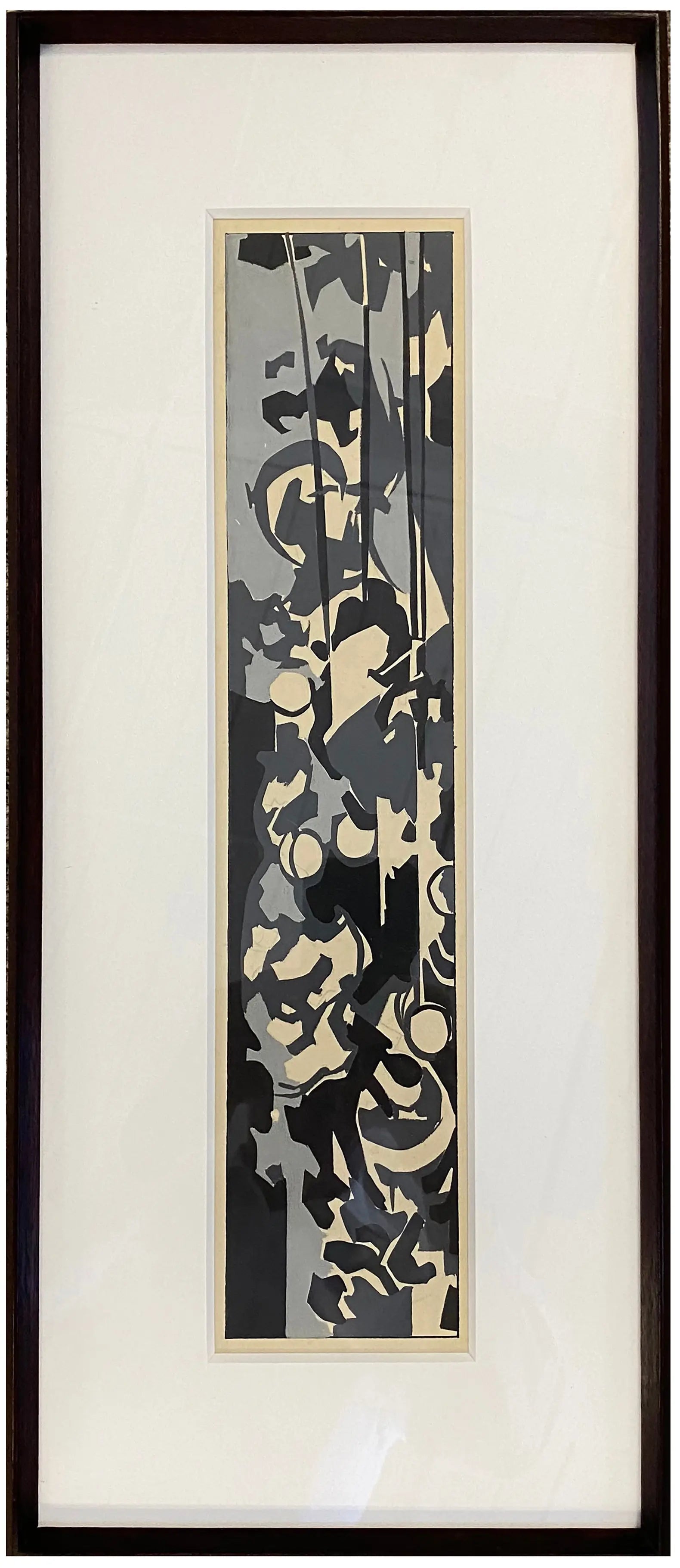 16866, Carl Holty, Studies en Grisaille #999, 5 parts, ND