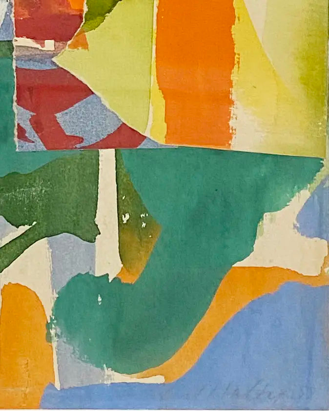 16790, Carl Holty, Collage #385, 1958