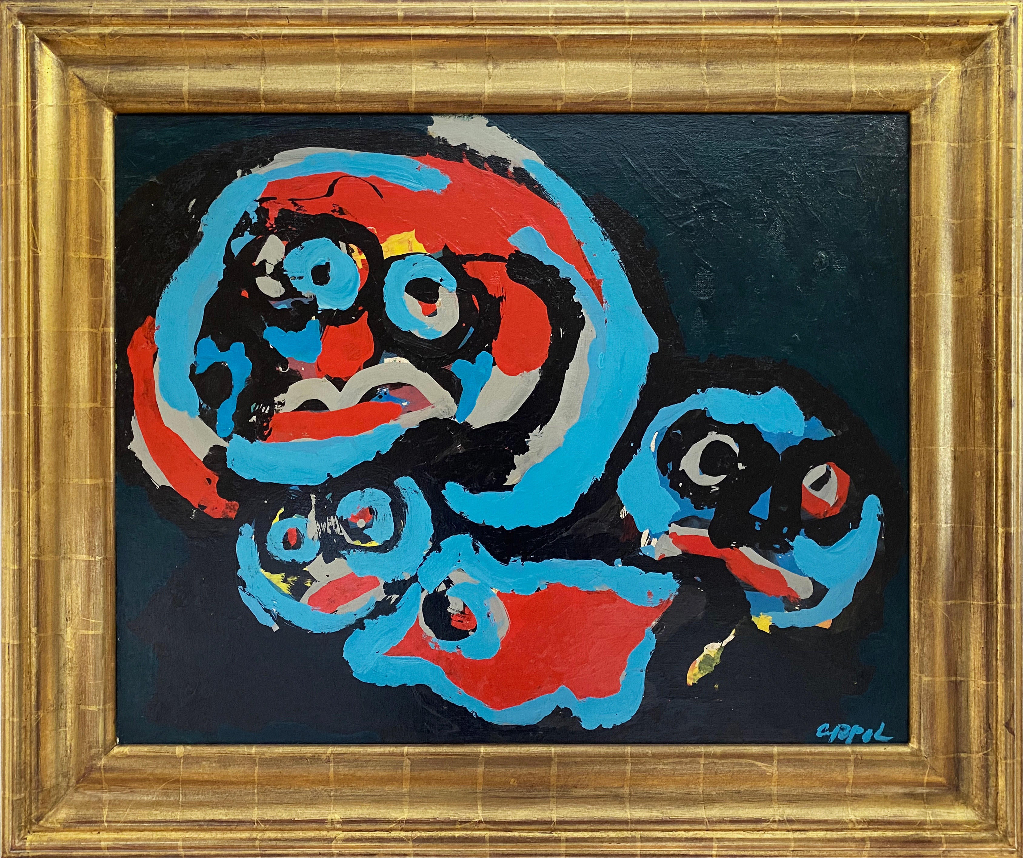 15141, Karel Appel, Figure Composition