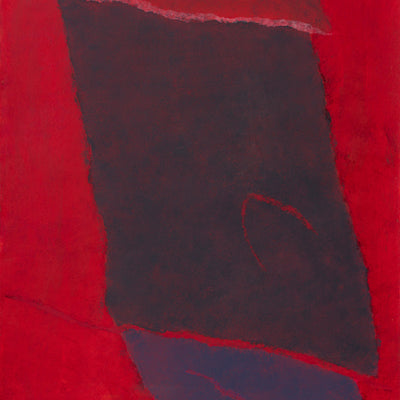 16649, Theodoros Stamos, Infinity Field, Lefkada Series; Red, 1978