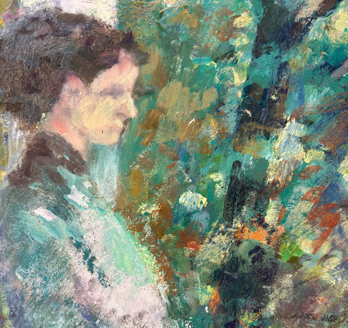 15364, Donald R. Purdy, Overlooking the Square, 1987