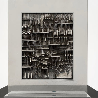 15206, Arnaldo Pomodoro, Bassorilievo, 1973
