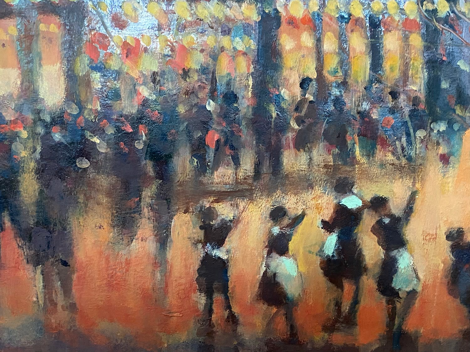 16714, Donald R. Purdy, Evening at the Carnival, 2002