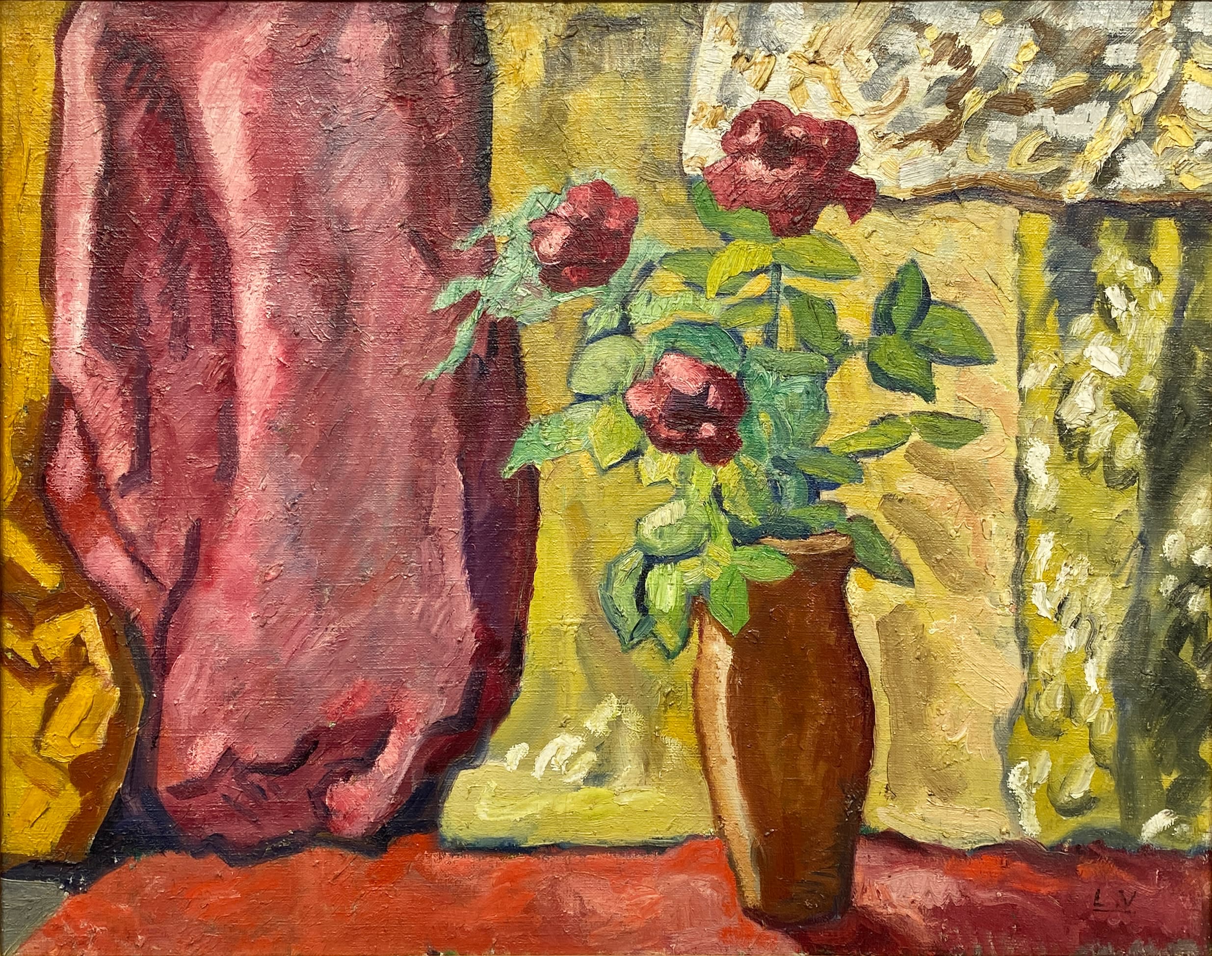 18873, Louis Valtat, Vase de Roses, 1938