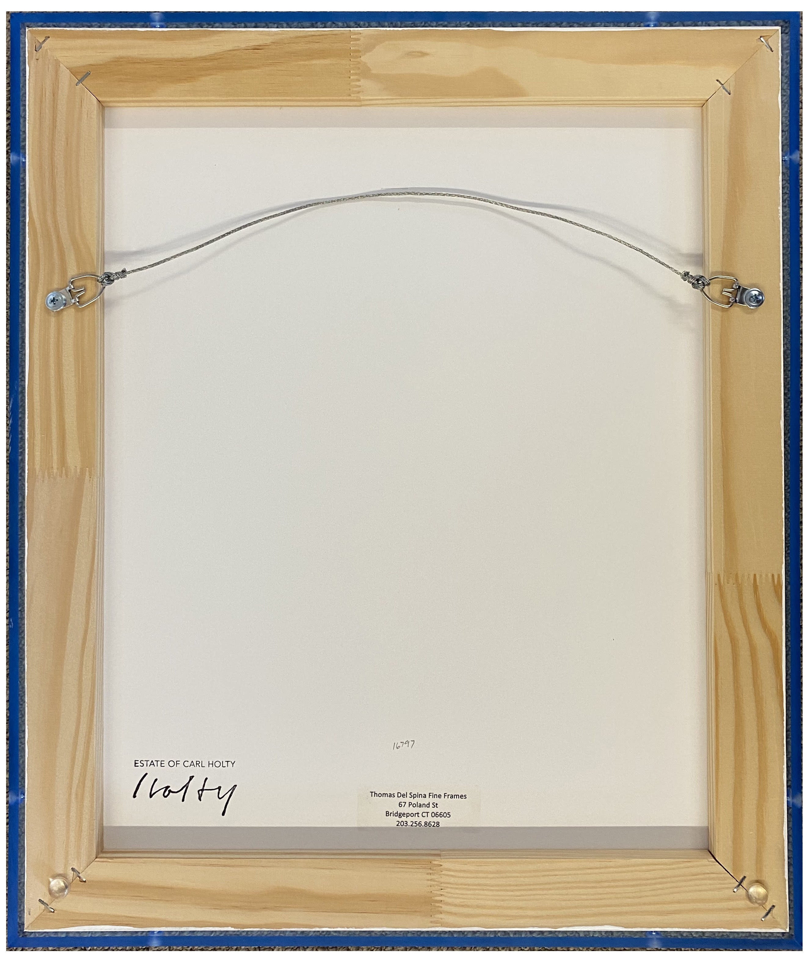 16797, Carl Holty, Collage #389, 1958