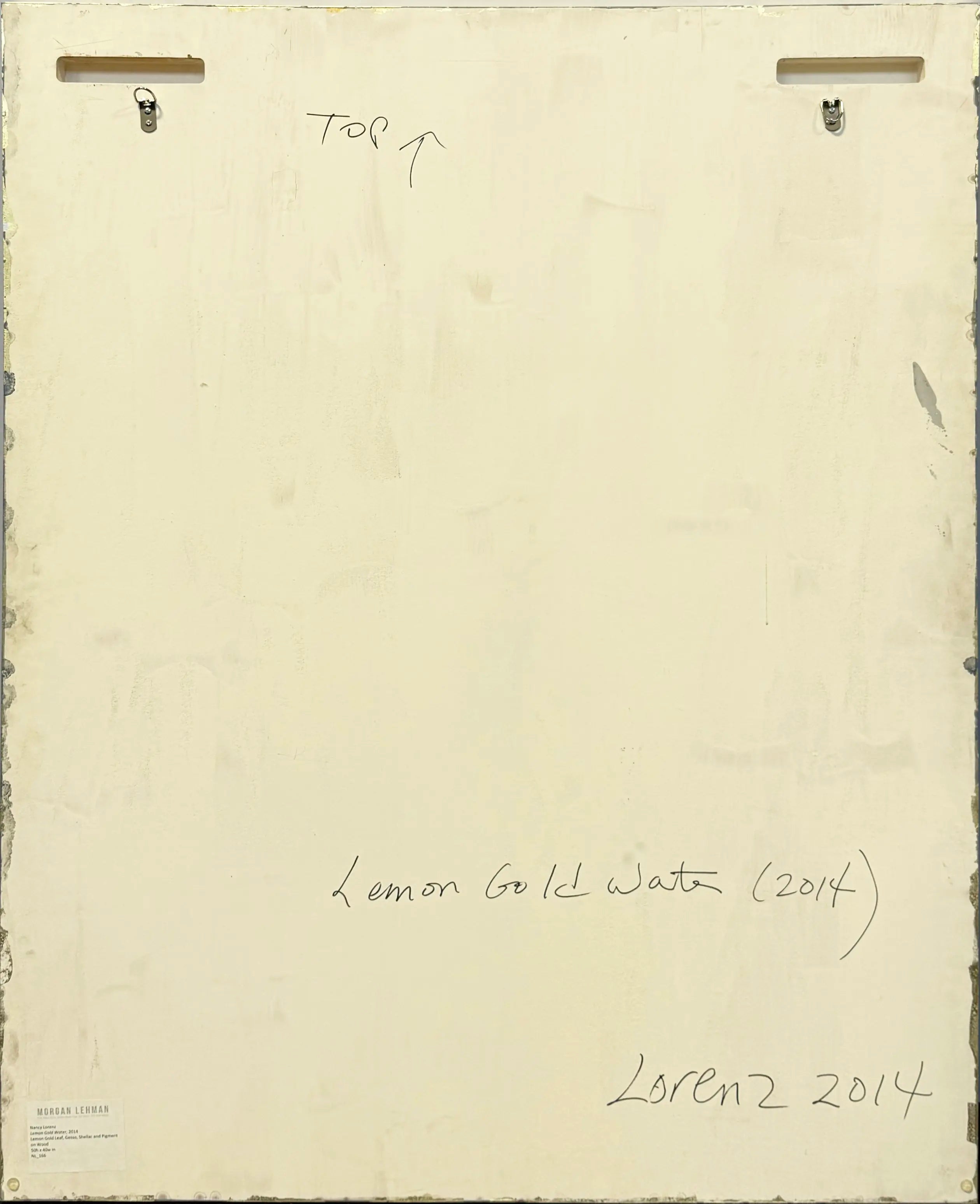 18881, Nancy Lorenz, Lemon Gold Water, 2014