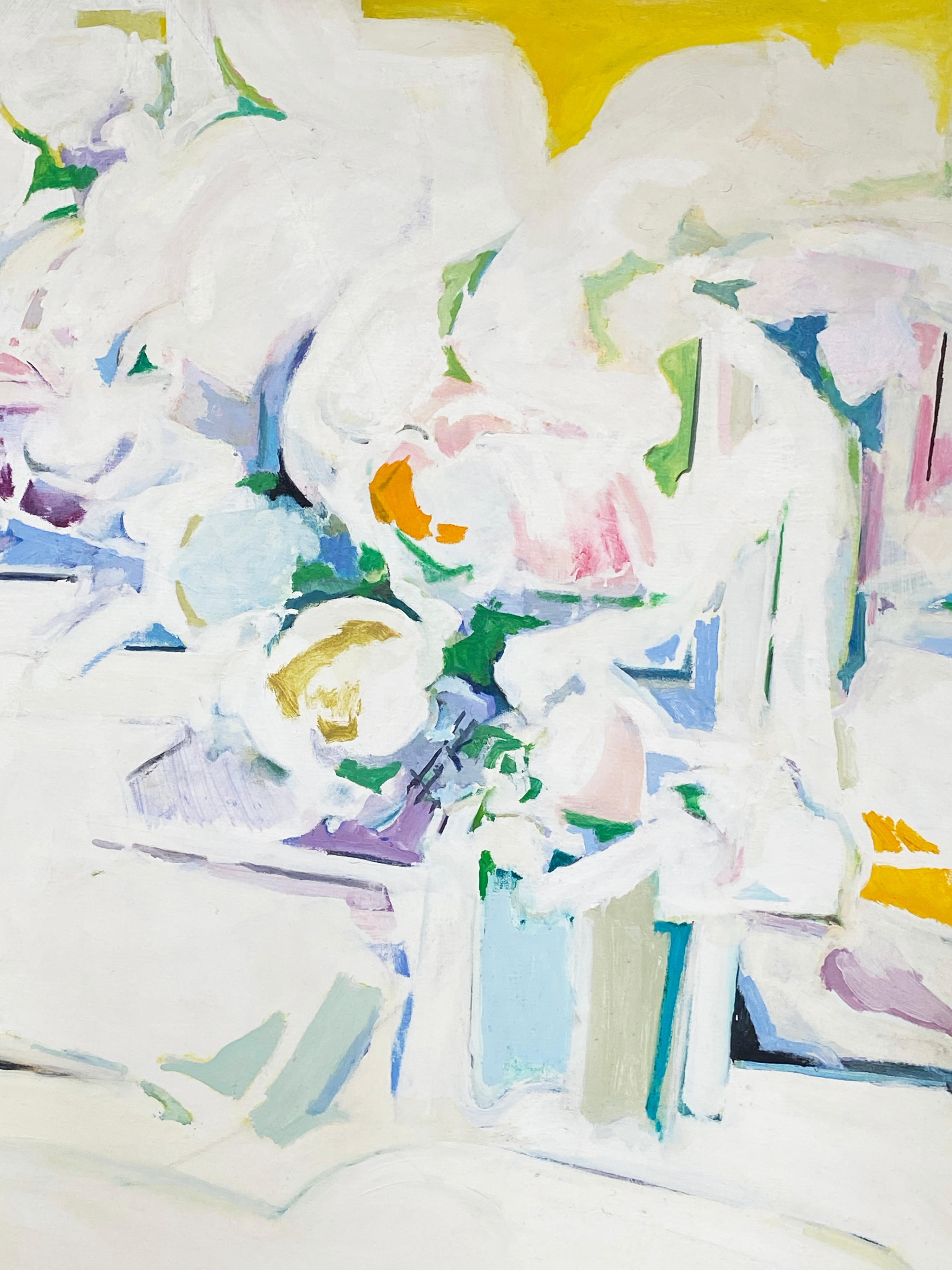 17180, Jane Piper, Still Life, Yellow & White, 1970
