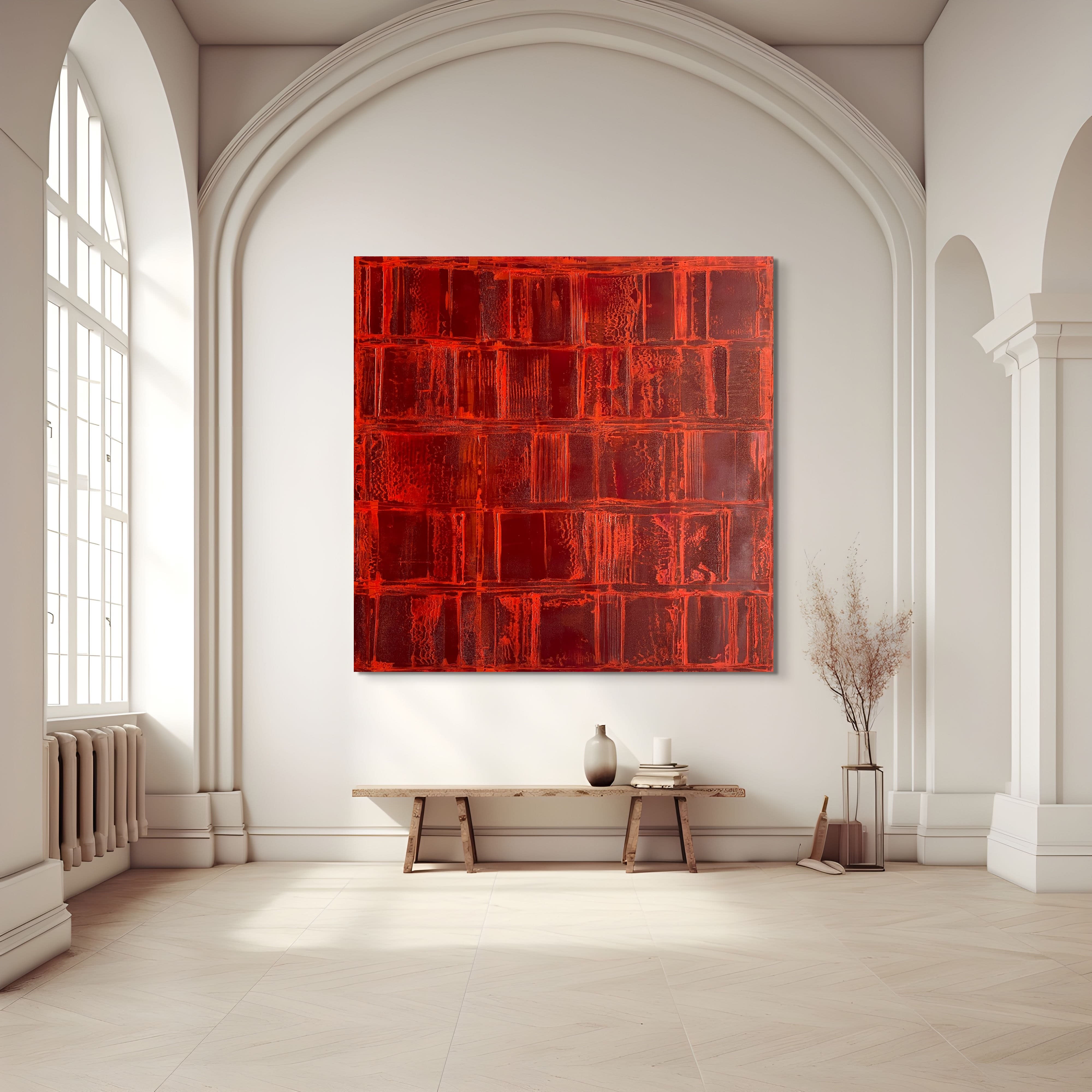 16036, John Zinsser, Passion Wall I, 2002