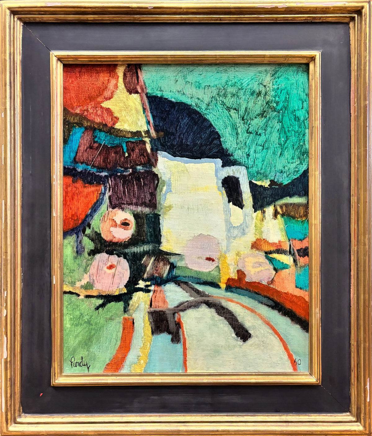 16158, Donald R. Purdy, Still Life Abstraction