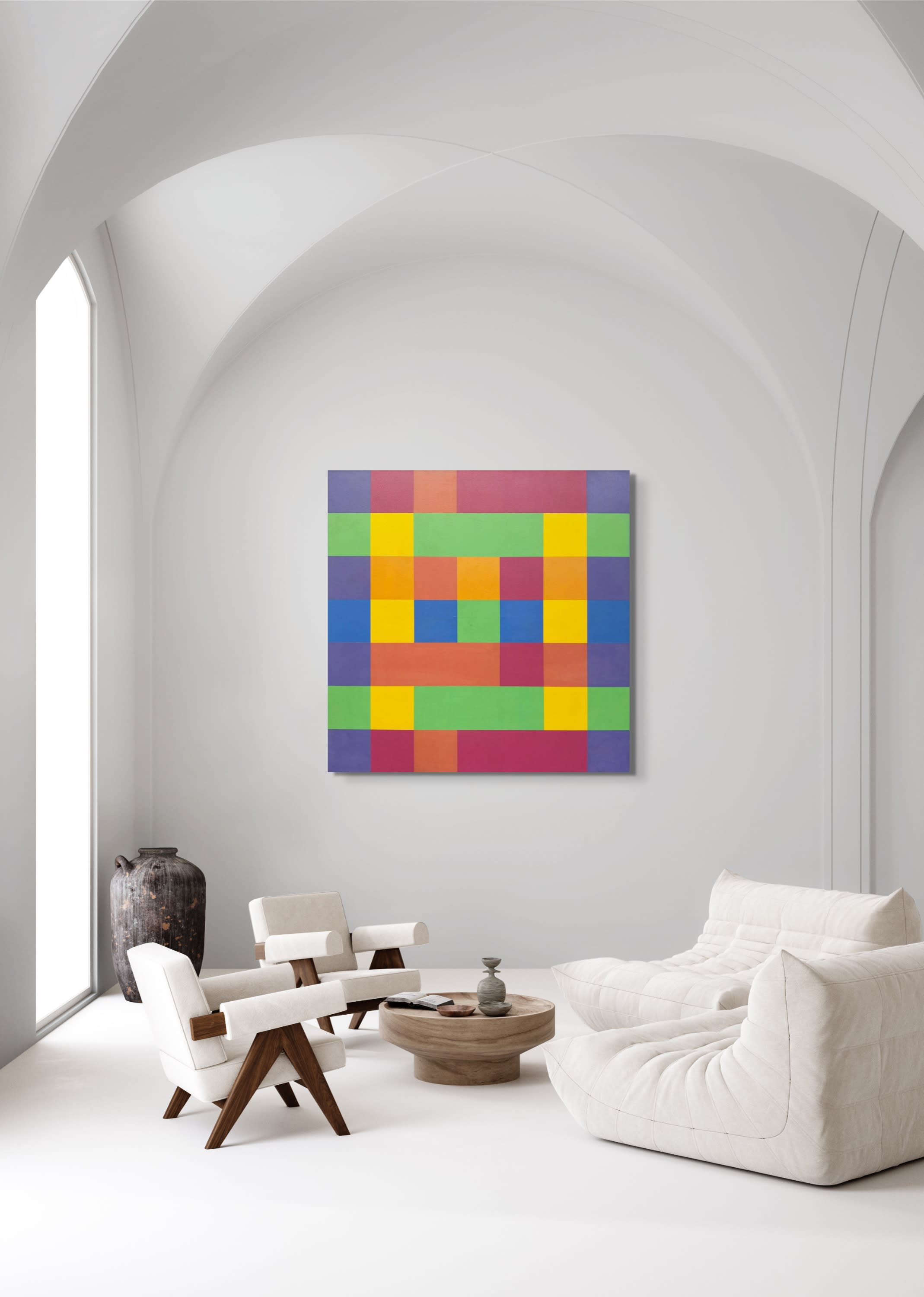 18638, Mario Yrisarry, Squares, 1973