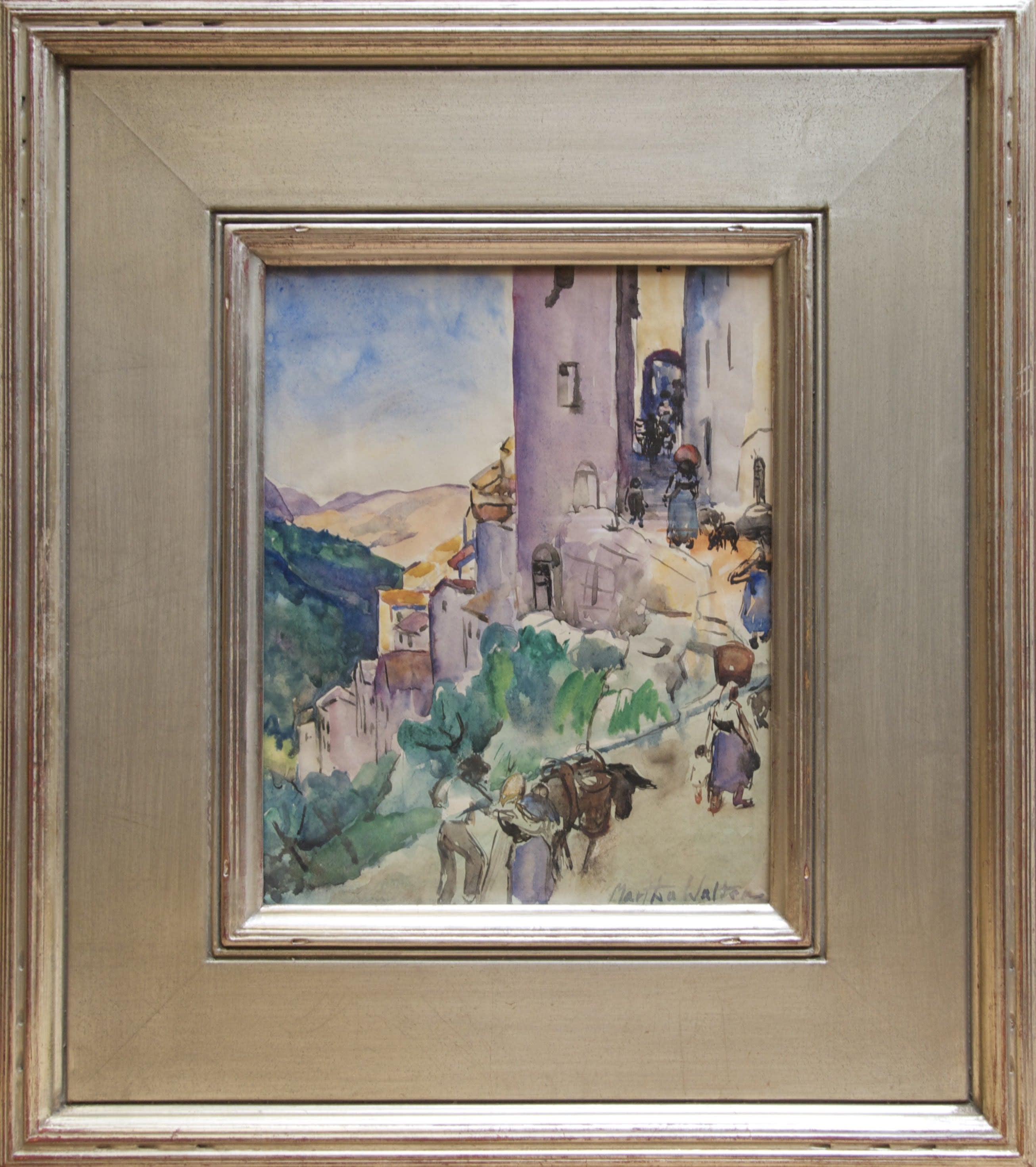 14982, Martha Walter, Up the Hill, Circa 1930