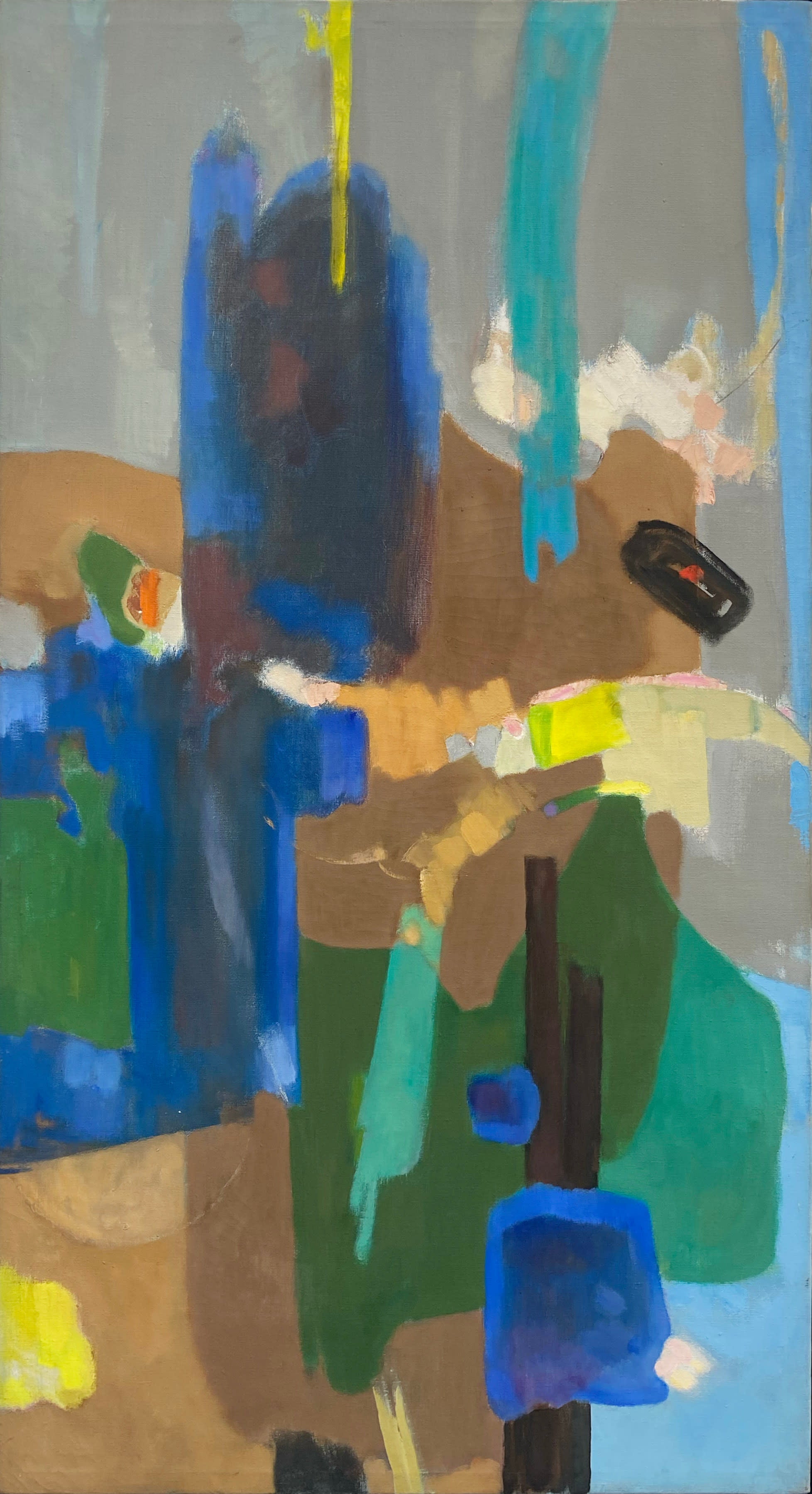 18253, Don Totten, Composition Blue, 1960s