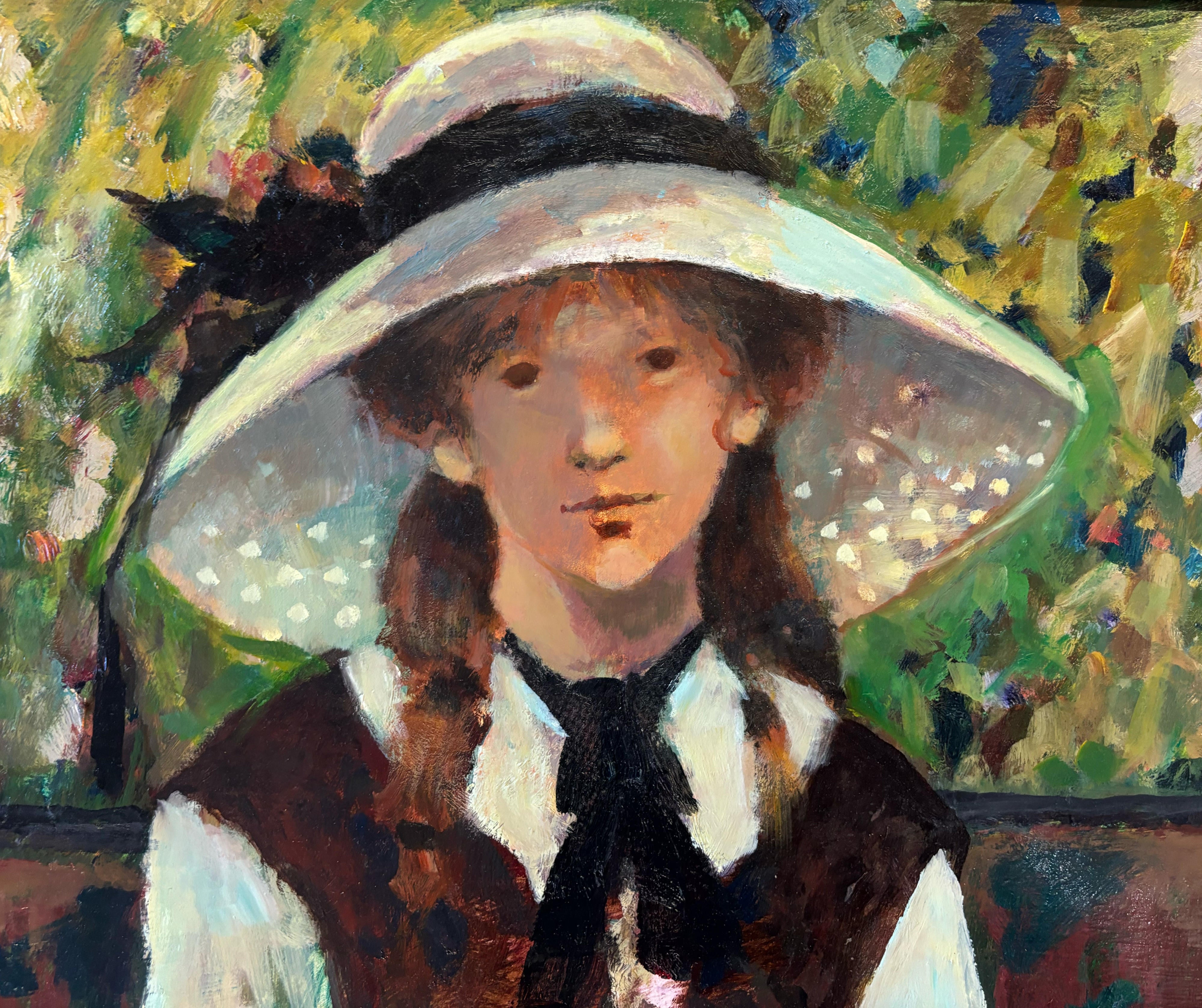 16434, Donald R. Purdy, Girl With Hat, 1999