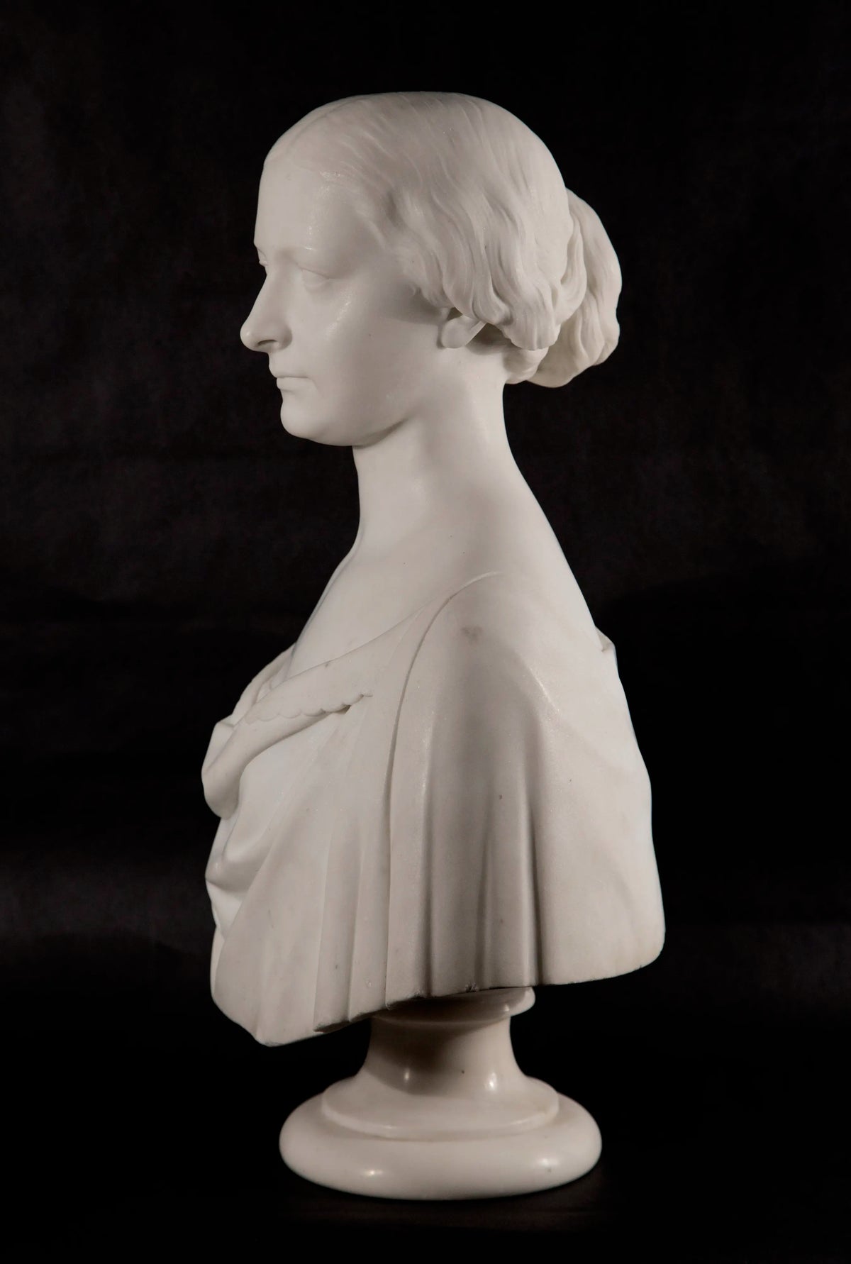 15983, Erastus Dow Palmer, Bust of Elizabeth S. Plumb, 1851