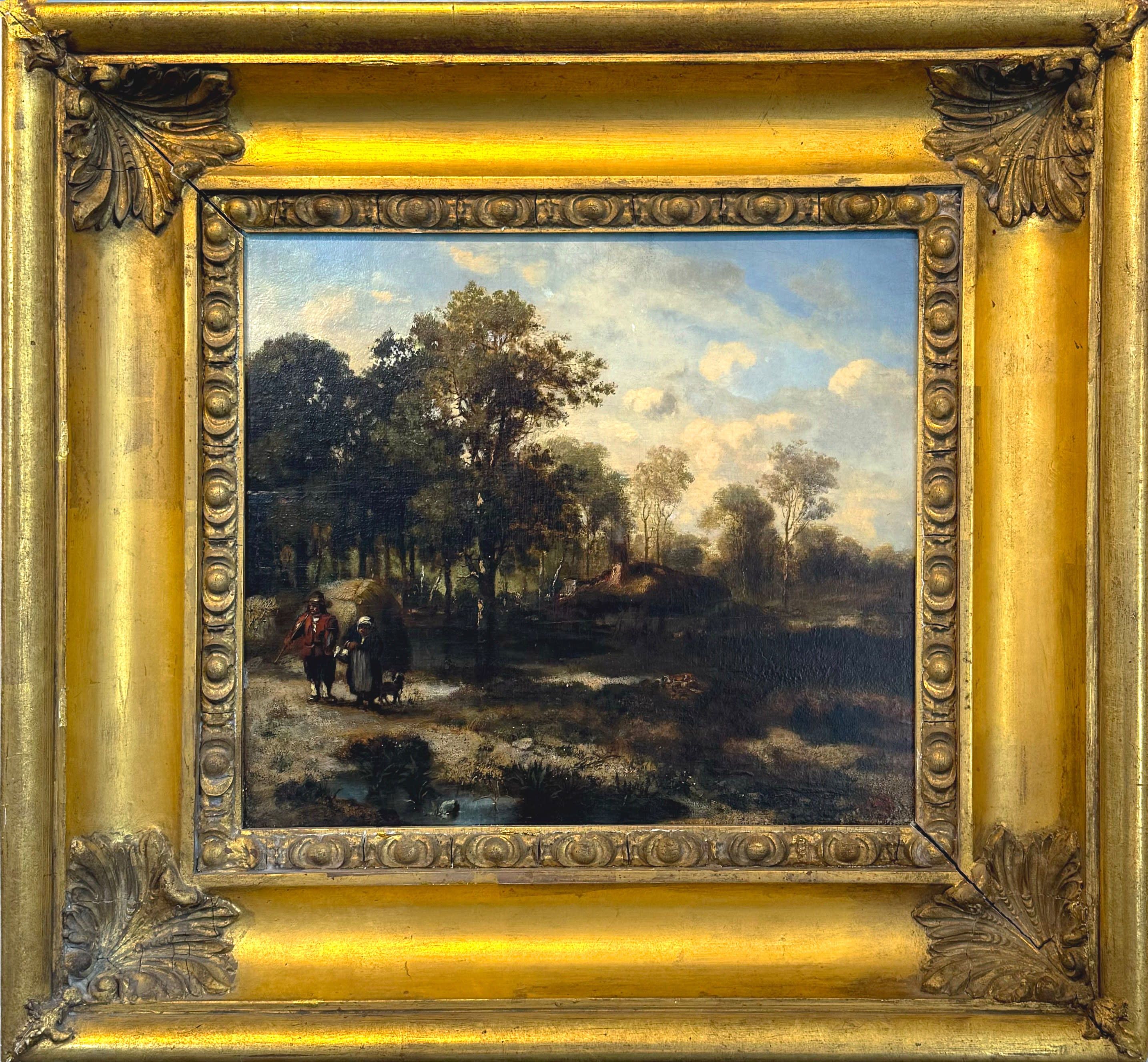 18784, Narcisse Diaz de la Pena, Chaumiere Sous Bois, Circa 1837-38
