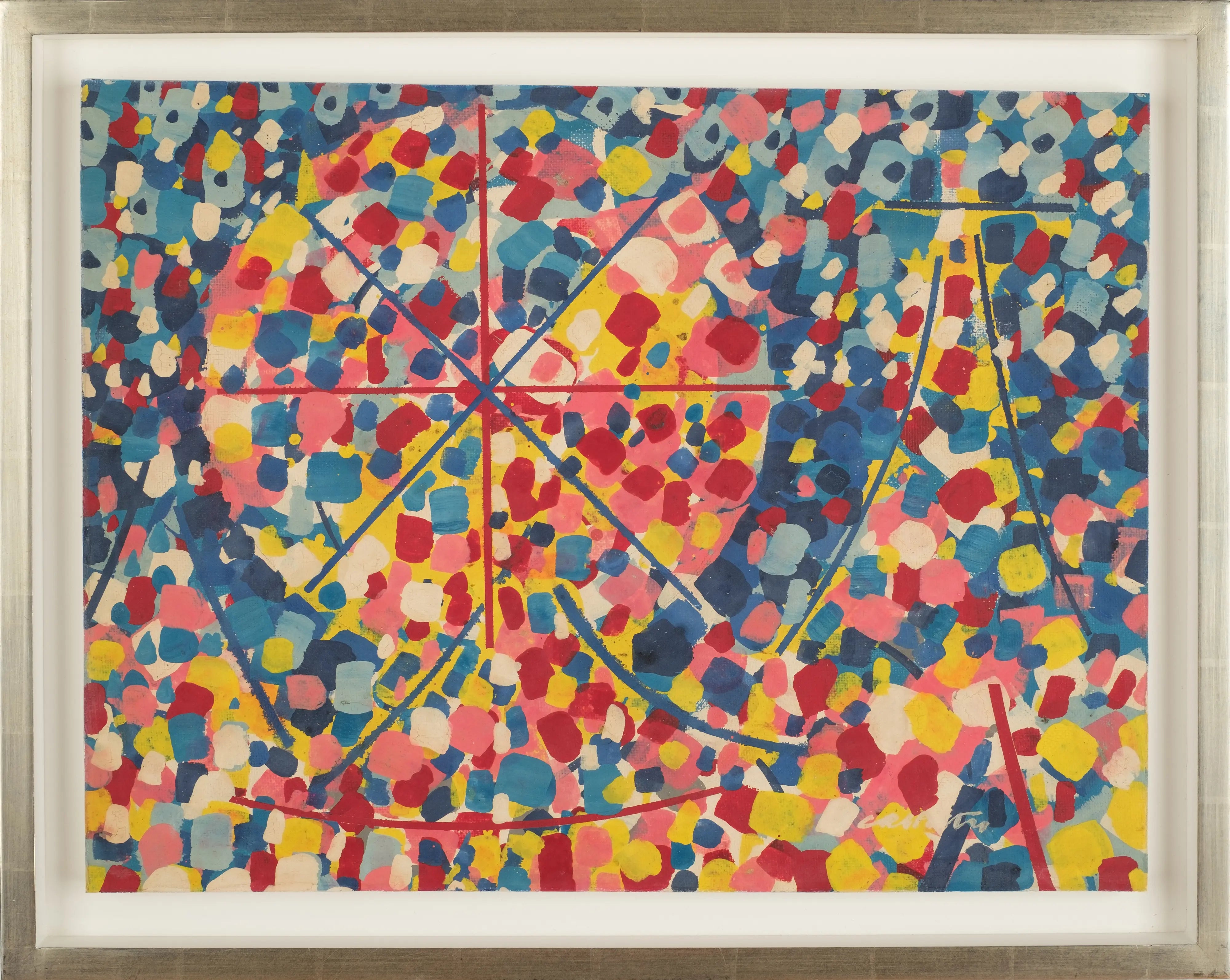 16873, Carl Holty, Mosaic #1002, 1950