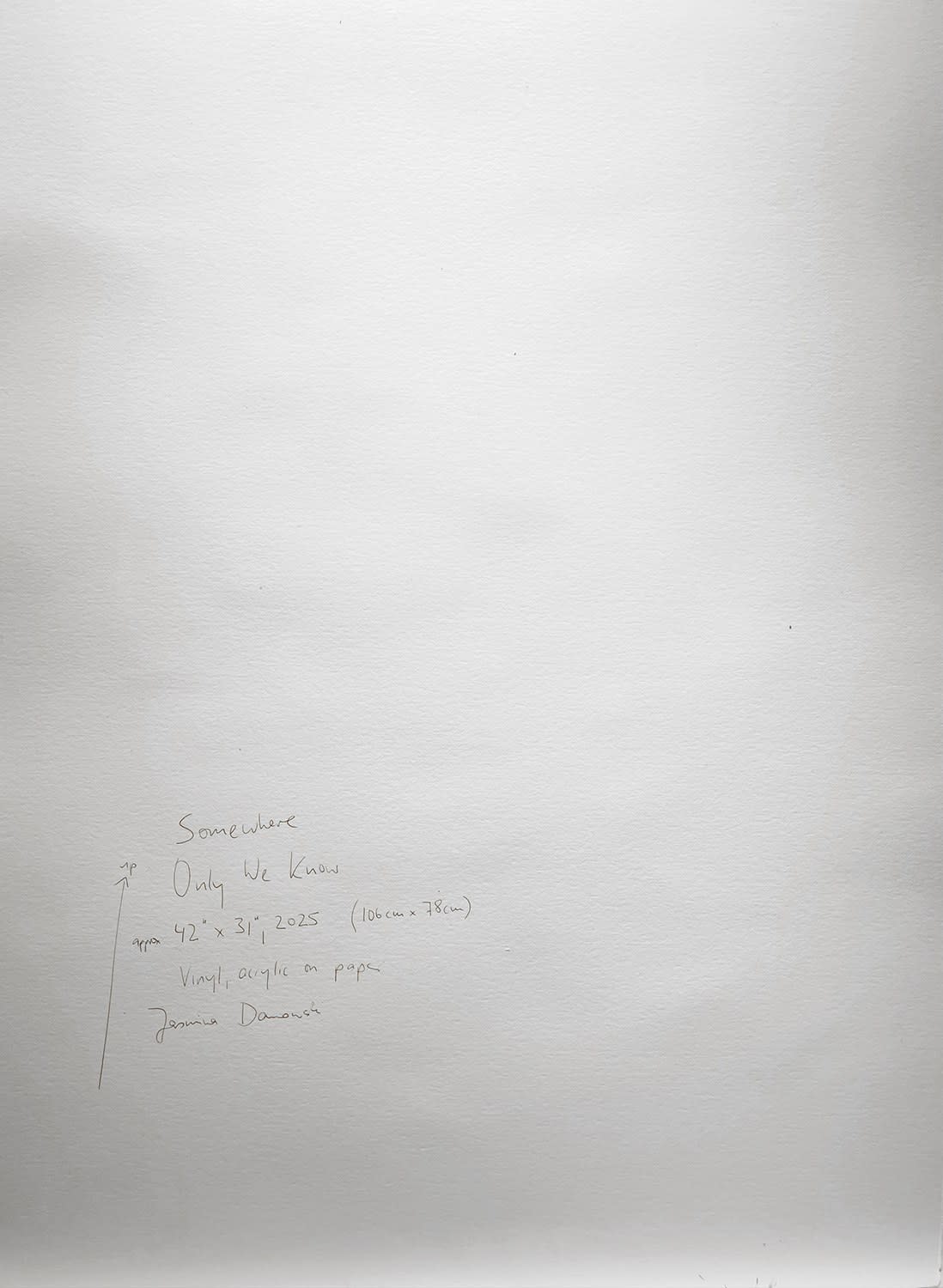 18683, Jasmina Danowski, Somewhere Only We Know, 2025