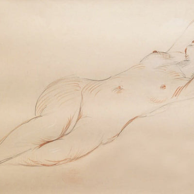 14814, Paul-César Helleu, Nu Endormi, c. 1910
