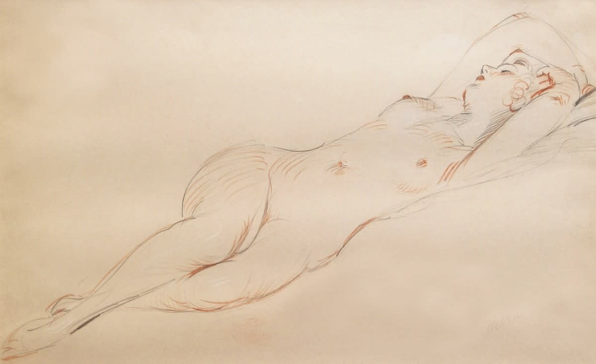 14814, Paul-César Helleu, Nu Endormi